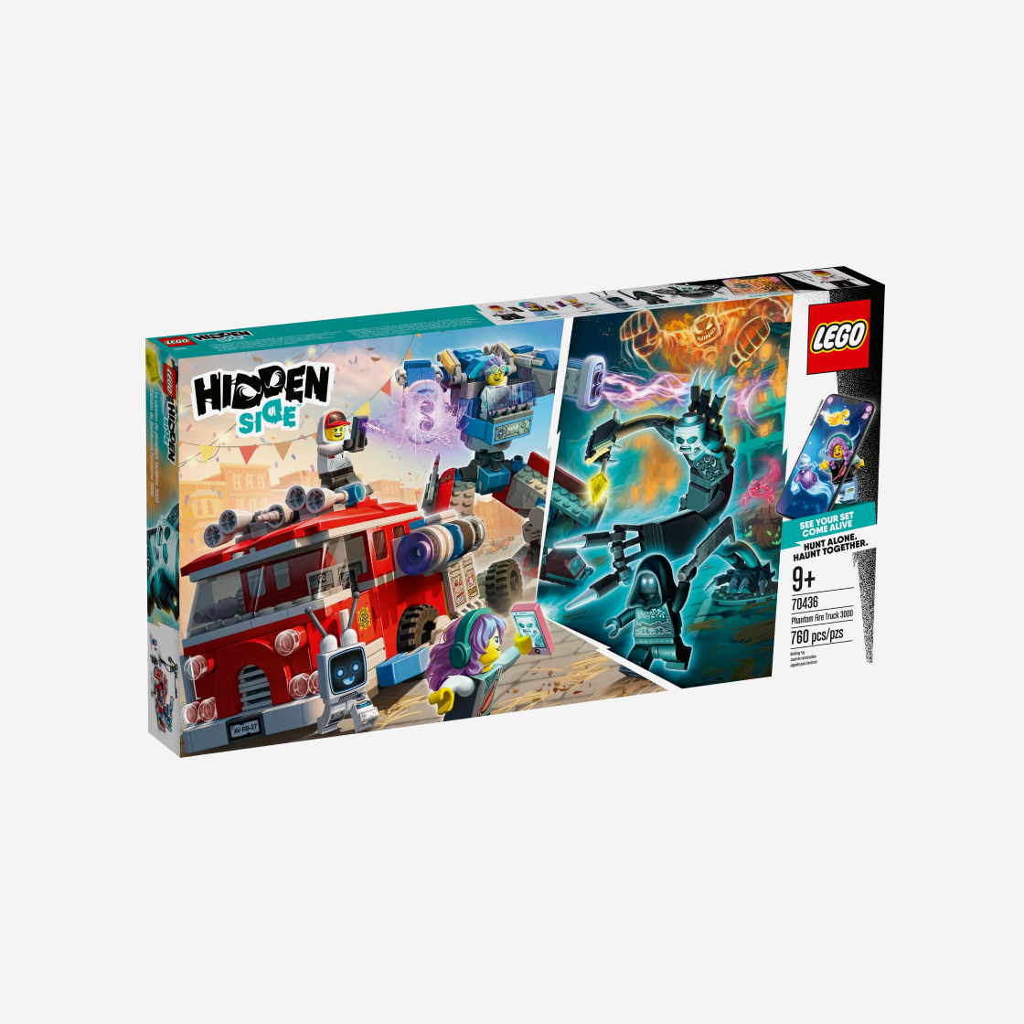 레고 히든 사이드 팬텀 파이어 트럭 3000(Lego Hidden Side Phantom Fire Truck 3000) - 2