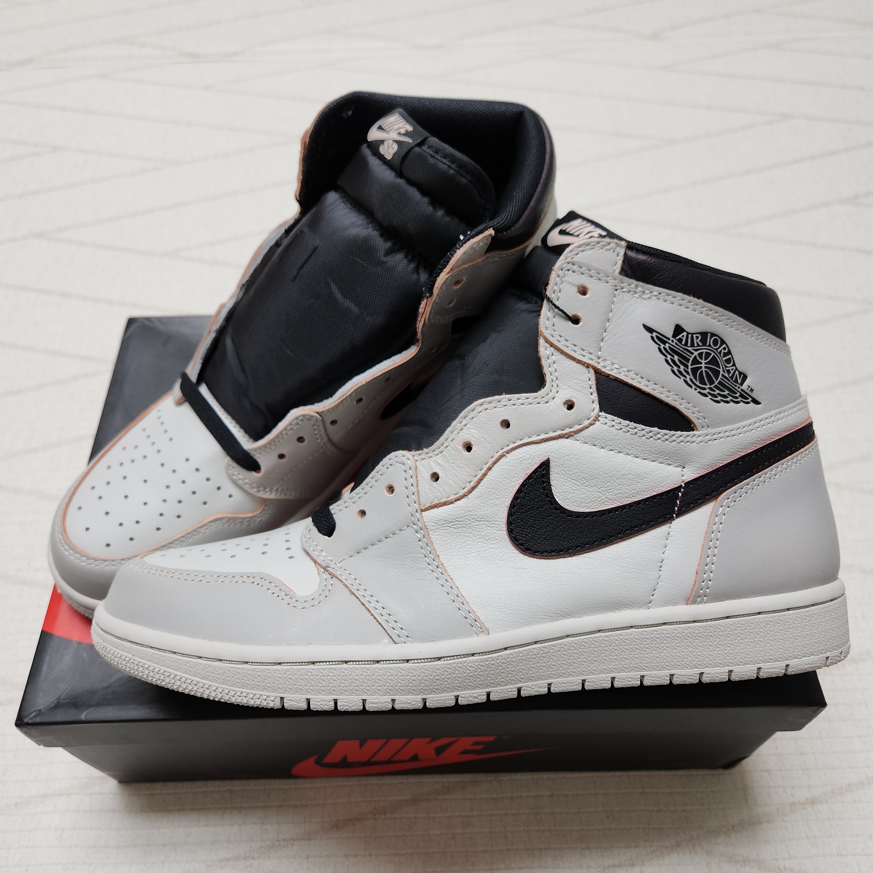 Jordan 1 Retro High OG Defiant SB NYC to Paris 착용 스타일 - 1