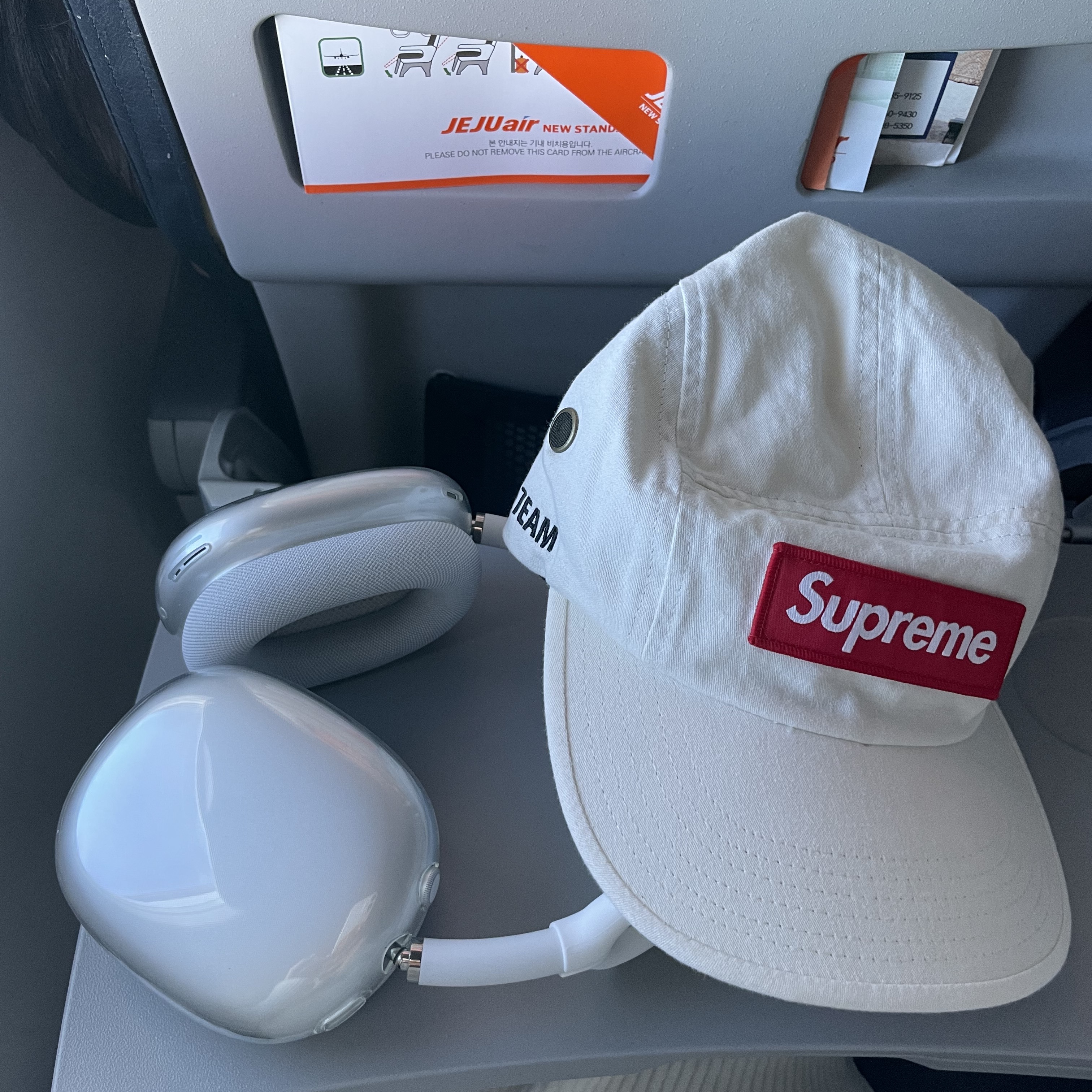 Supreme Military Camp Cap Stone - 22SS 착용 스타일 - 1
