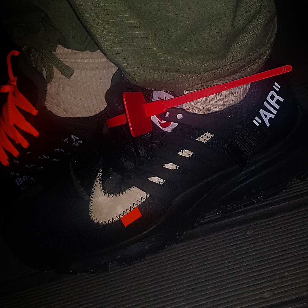Nike x Off-White Air Presto Black 착용 스타일