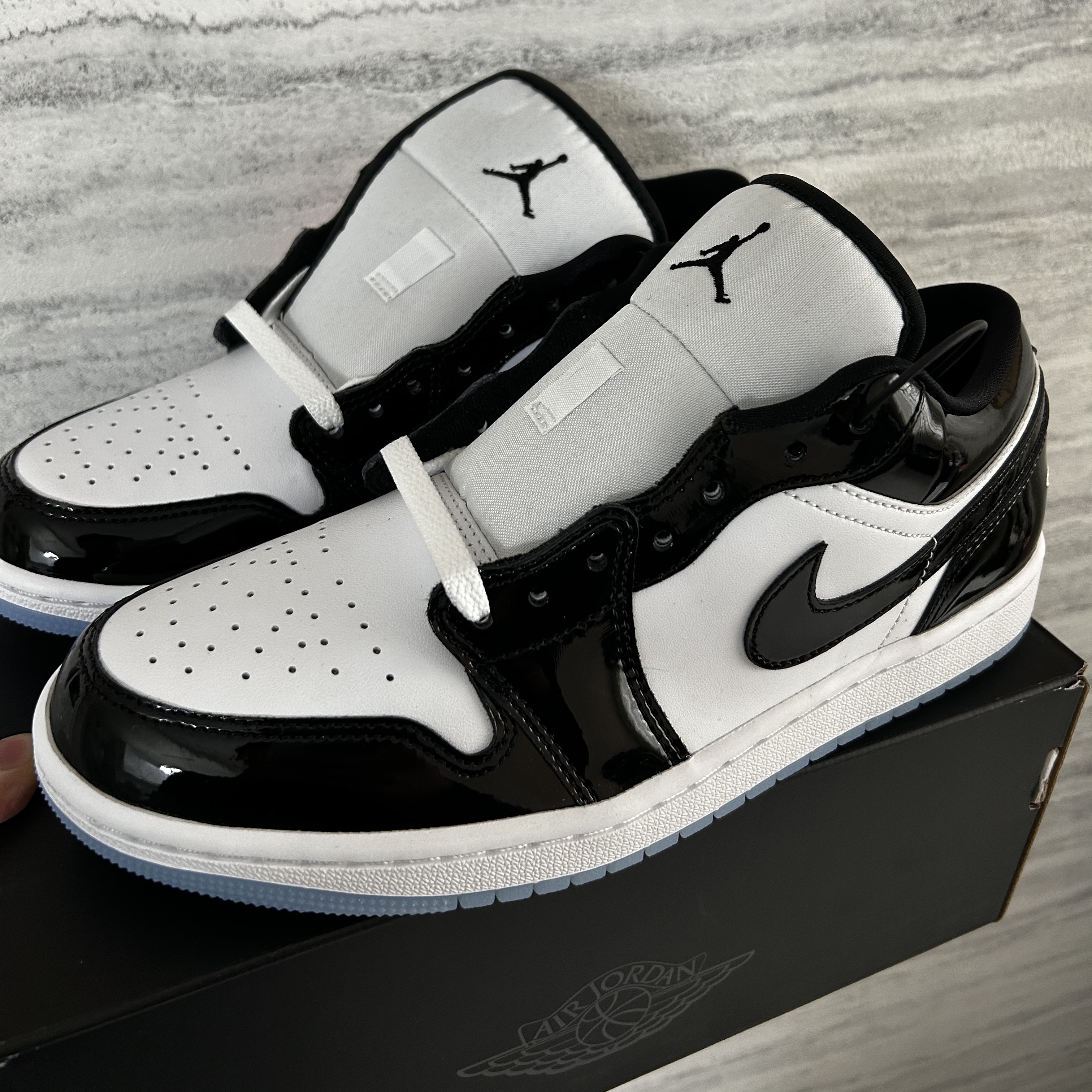 Jordan 1 Low SE Concord 착용 스타일