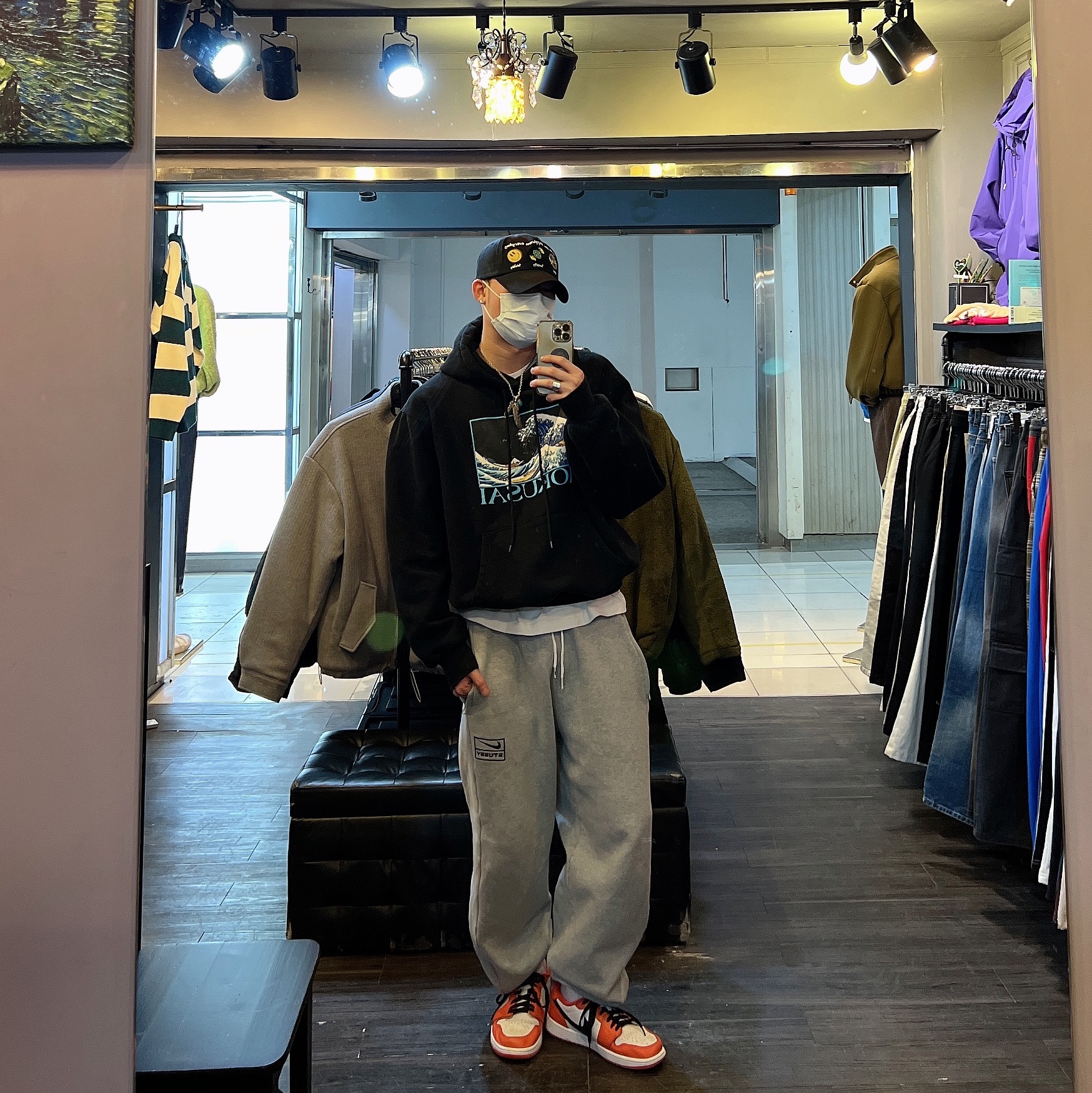 Jordan 1 Low OG Starfish 착용 스타일 - 3