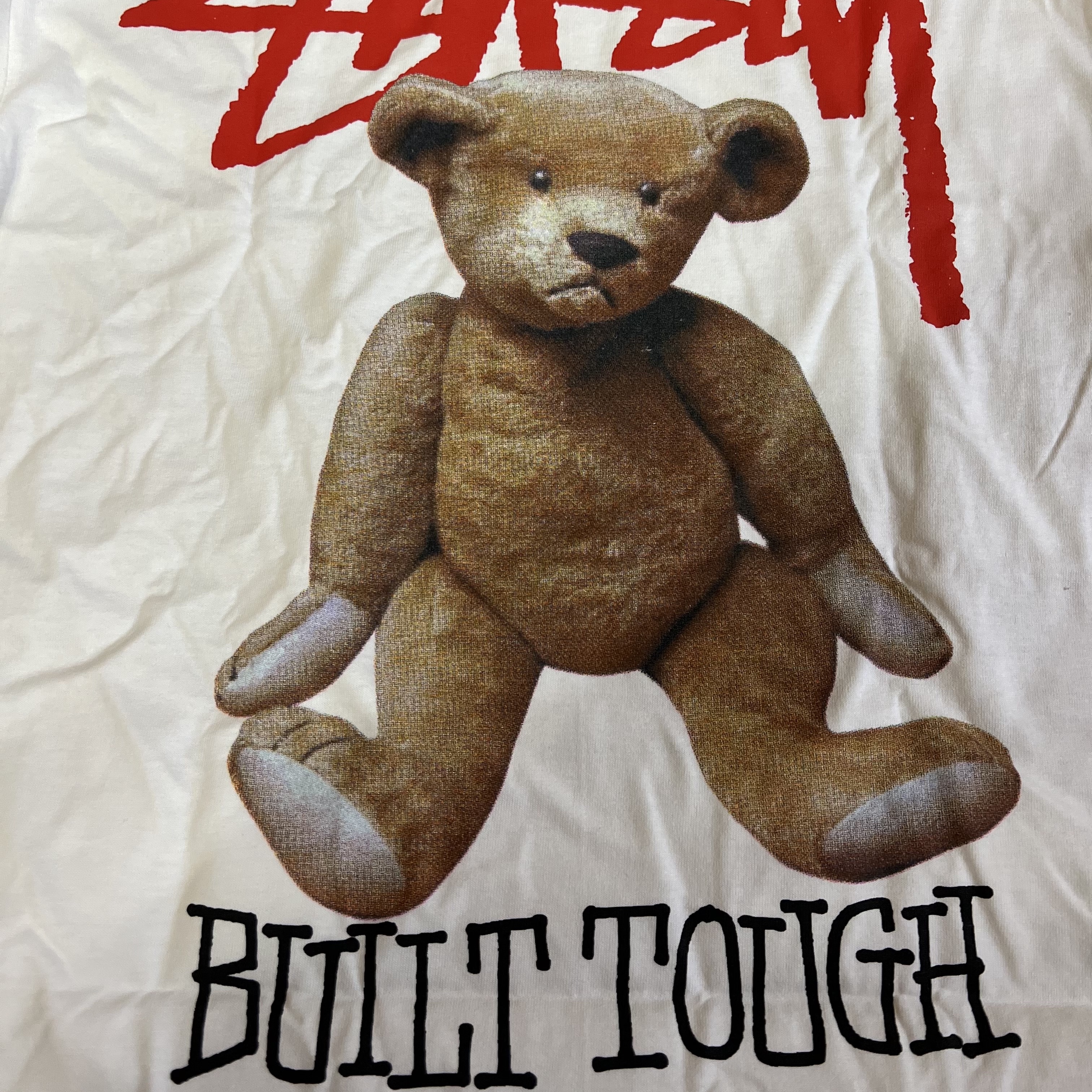 Stussy Built Tough T-Shirt White 착용 스타일