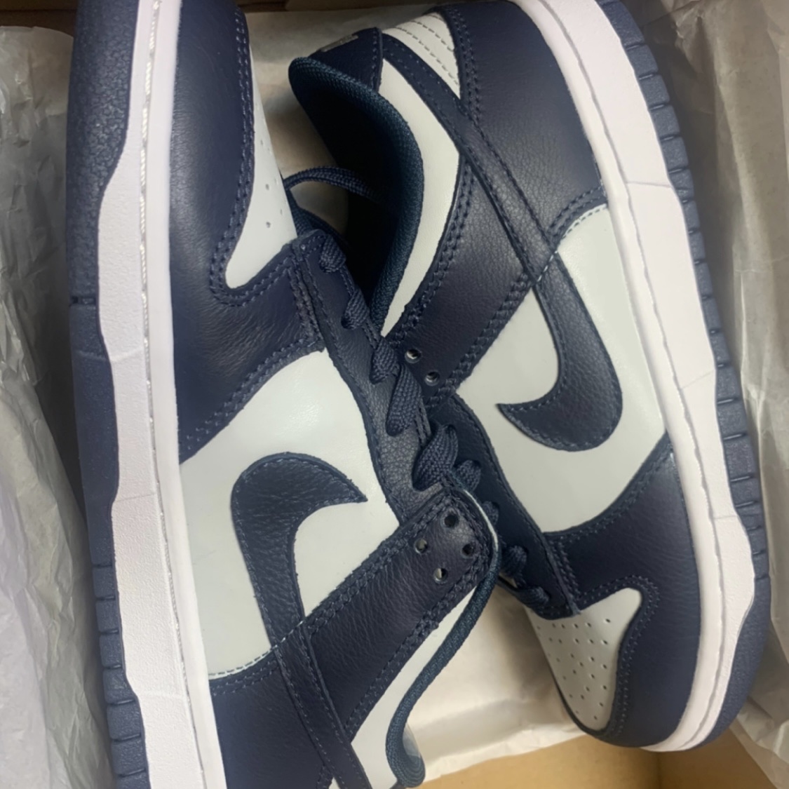 Nike Dunk Low Retro Championship Grey 착용 스타일