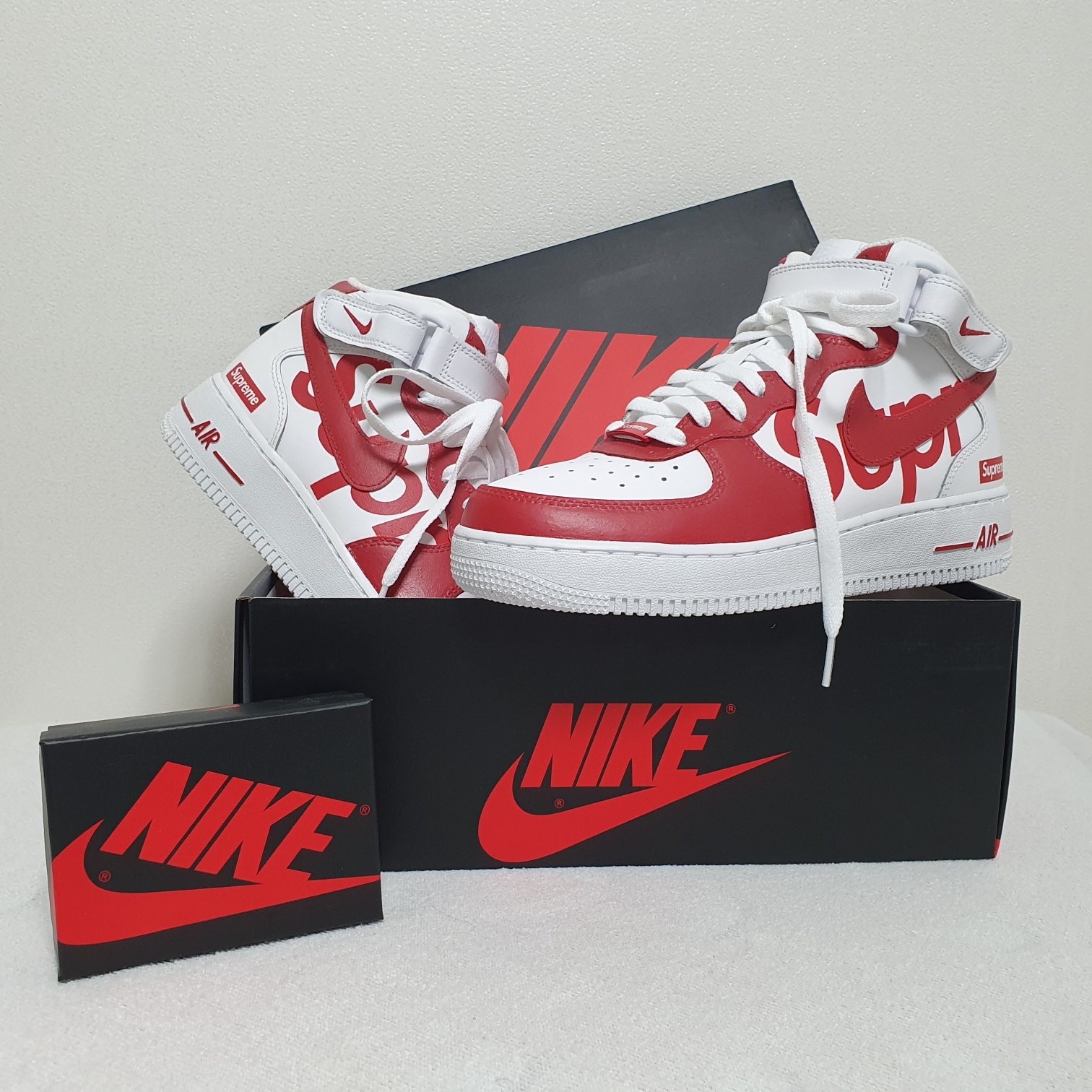 Nike Air Force 1 Mid '07 White 착용 스타일