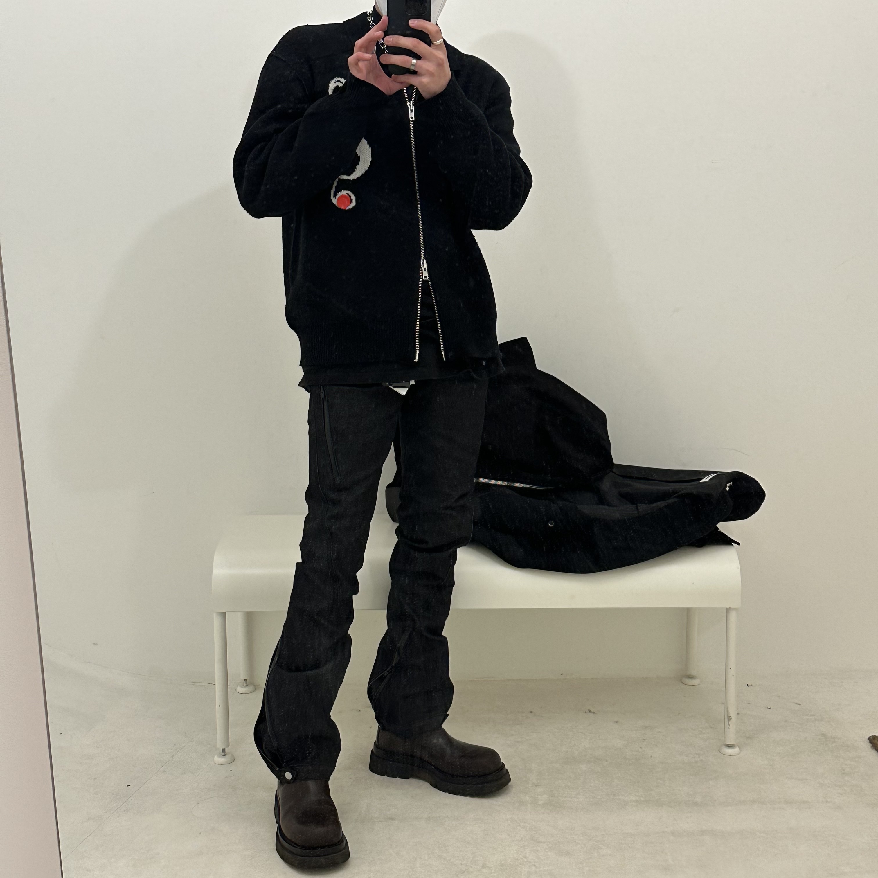 Bottega Veneta Lug Boots Fondant 착용 스타일 - 2