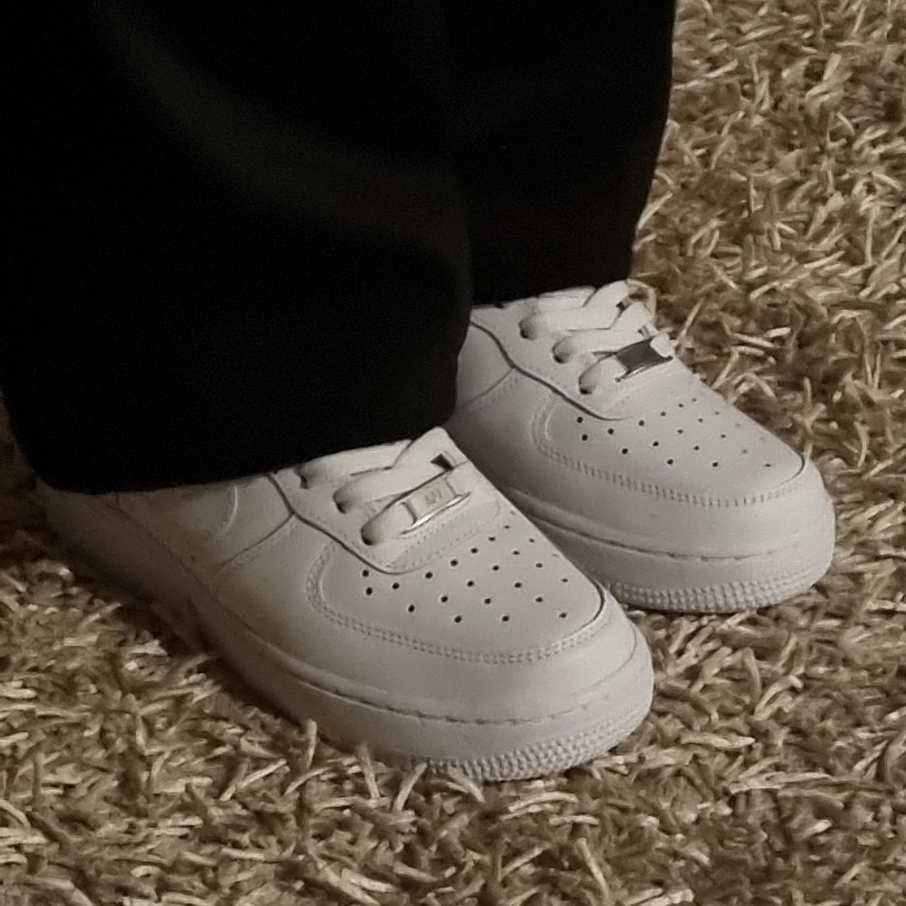 (W) Nike Air Force 1 '07 Low White 착용 스타일