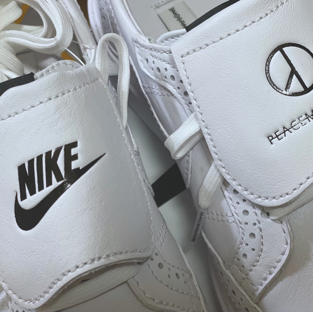 Nike x Peaceminusone Kwondo1 White 착용 스타일 - 2