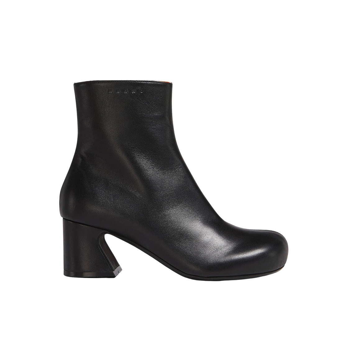 (W) 마르니 레더 앵클 부츠 블랙((W) Marni Leather Ankle Boots Black) - 1