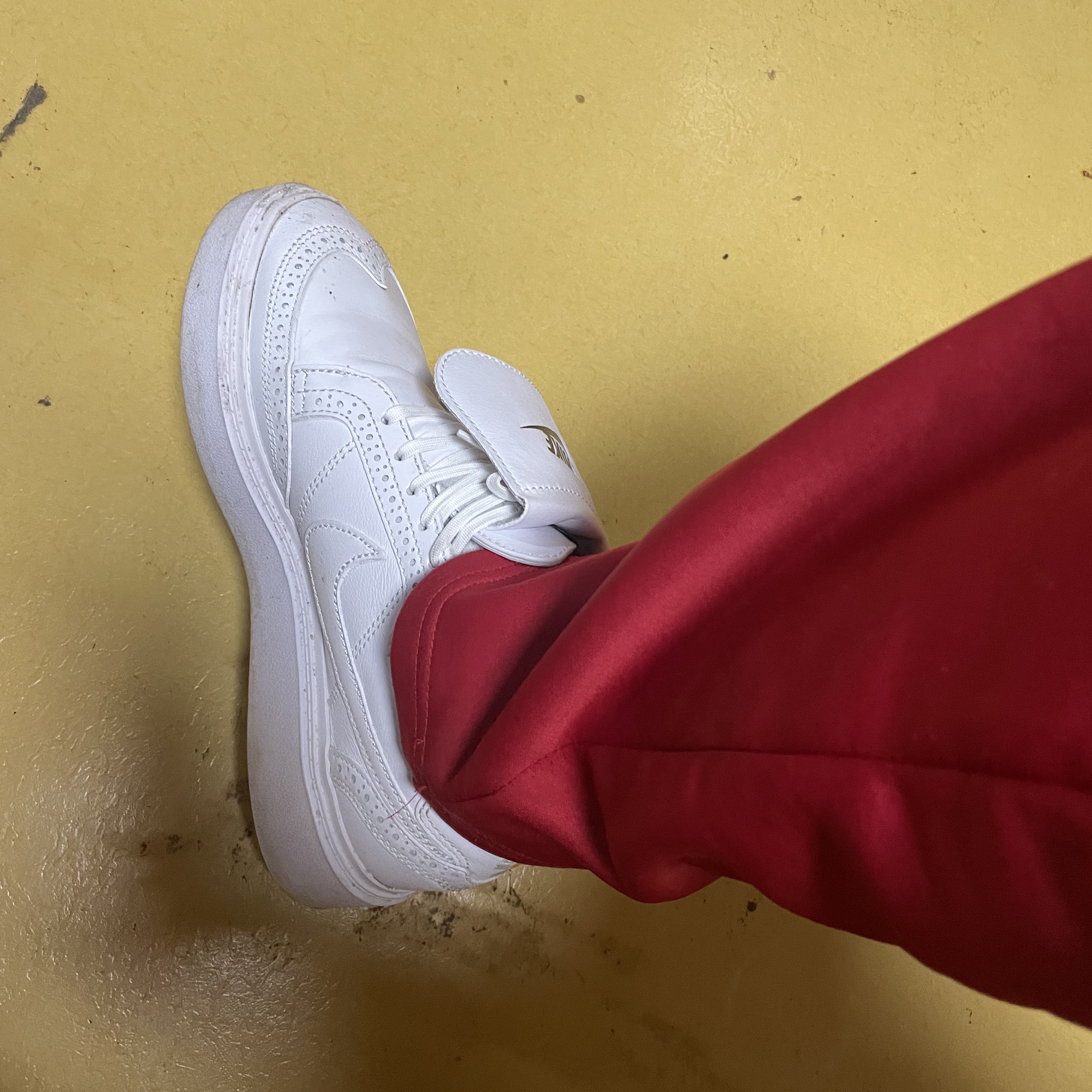 Nike x Peaceminusone Kwondo1 White 착용 스타일