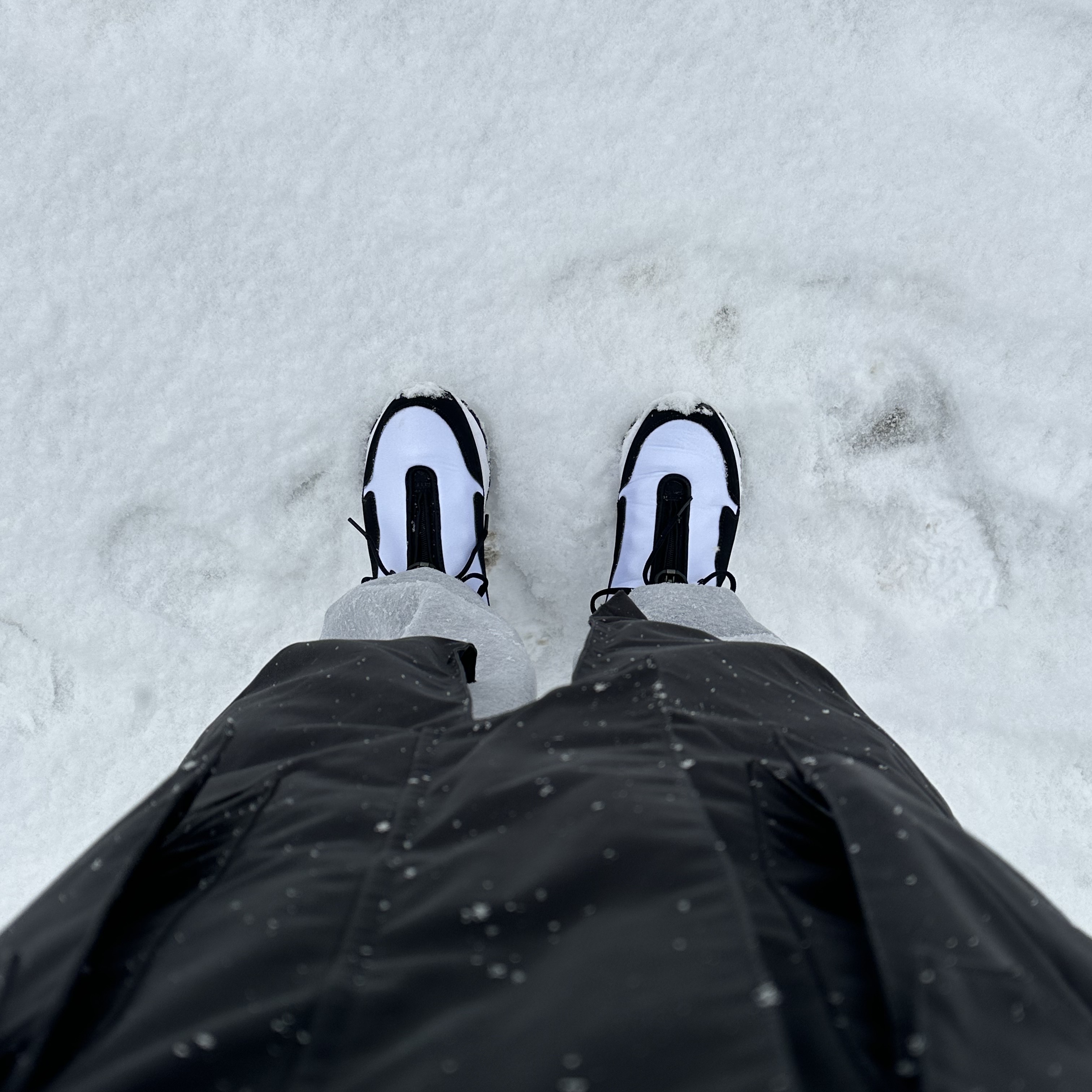 Nike x Comme des Garcons Homme Plus Air Max Sunder SP White Black 착용 스타일