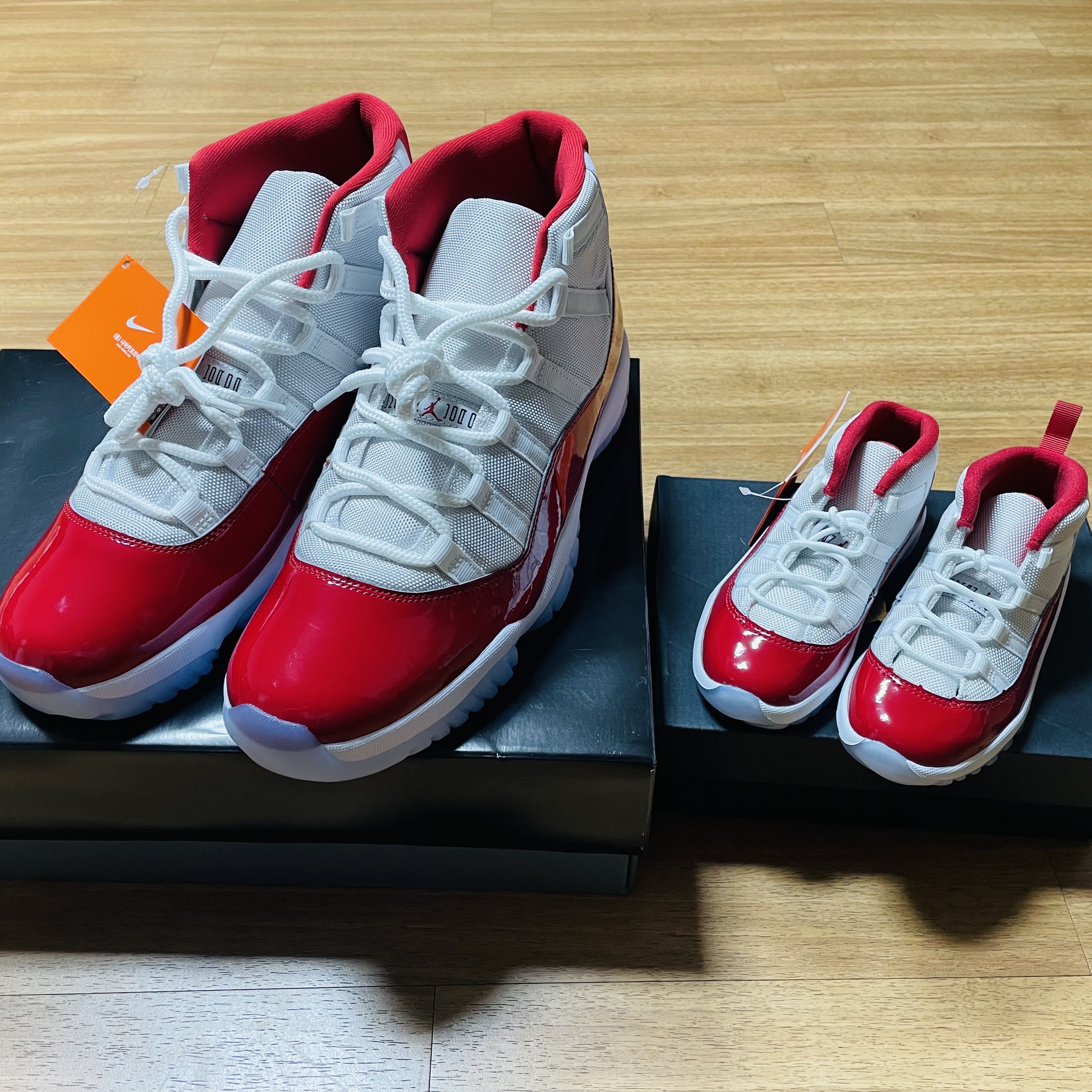Jordan 11 Retro Varsity Red, (TD) Jordan 11 Retro Varsity Red 착용 스타일