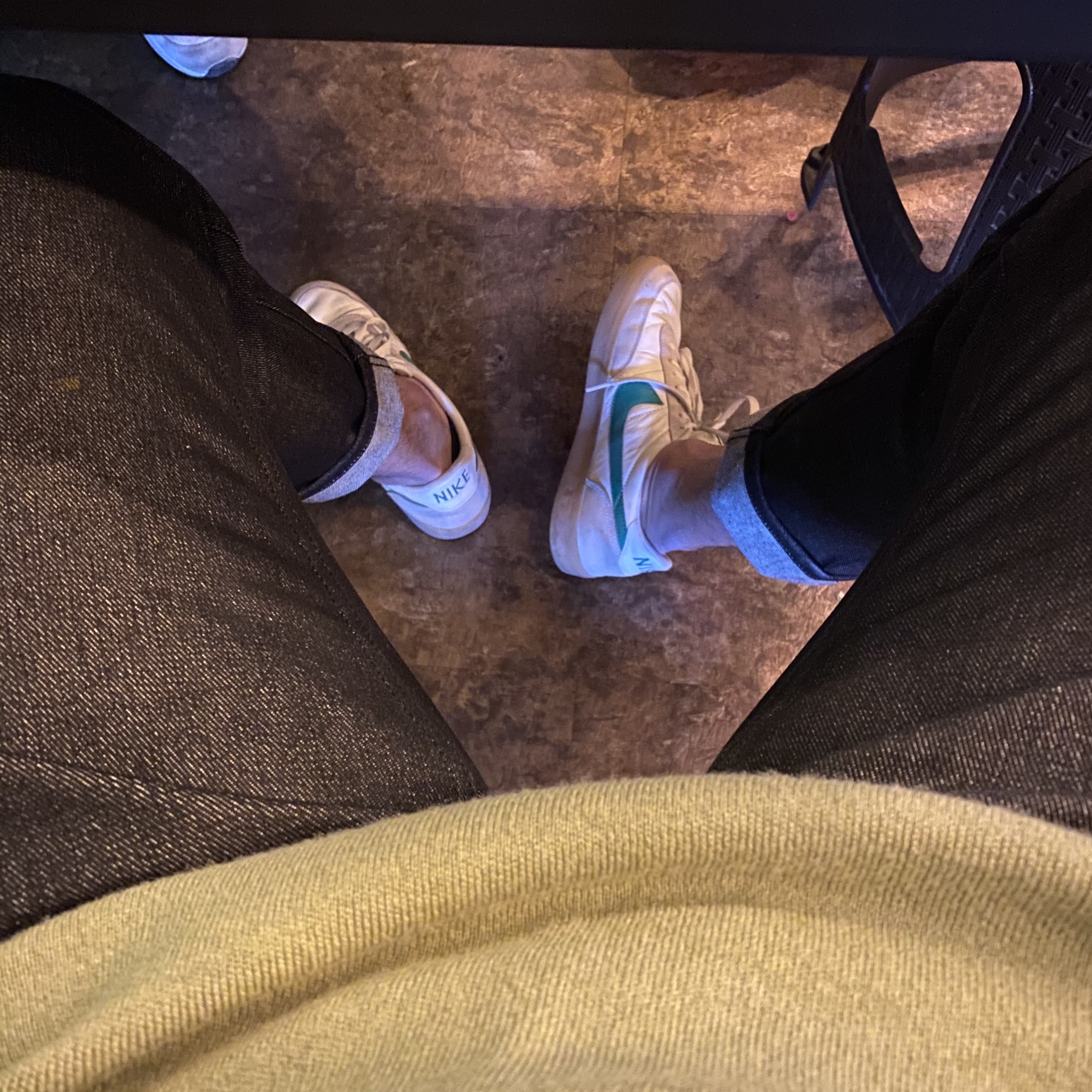 Nike x J.Crew Killshot 2 Lucid Green 착용 스타일
