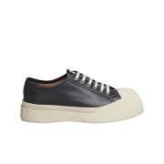 (W) Marni Nappa Leather Pablo Lace Up Sneakers Black