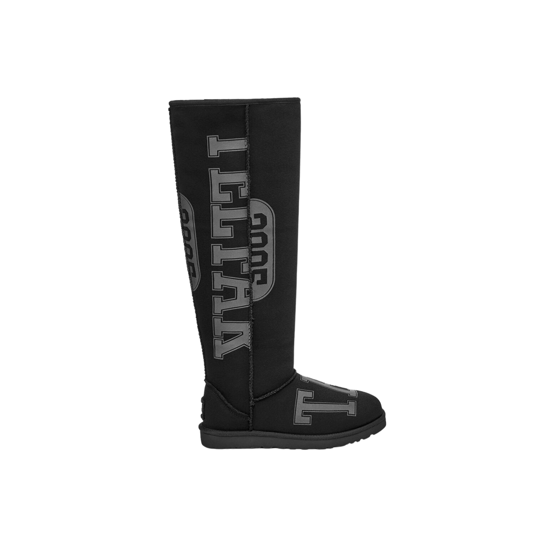 어그 x 텔파 플리스 톨 부츠 블랙(UGG x Telfar Fleece Tall Boots Black)