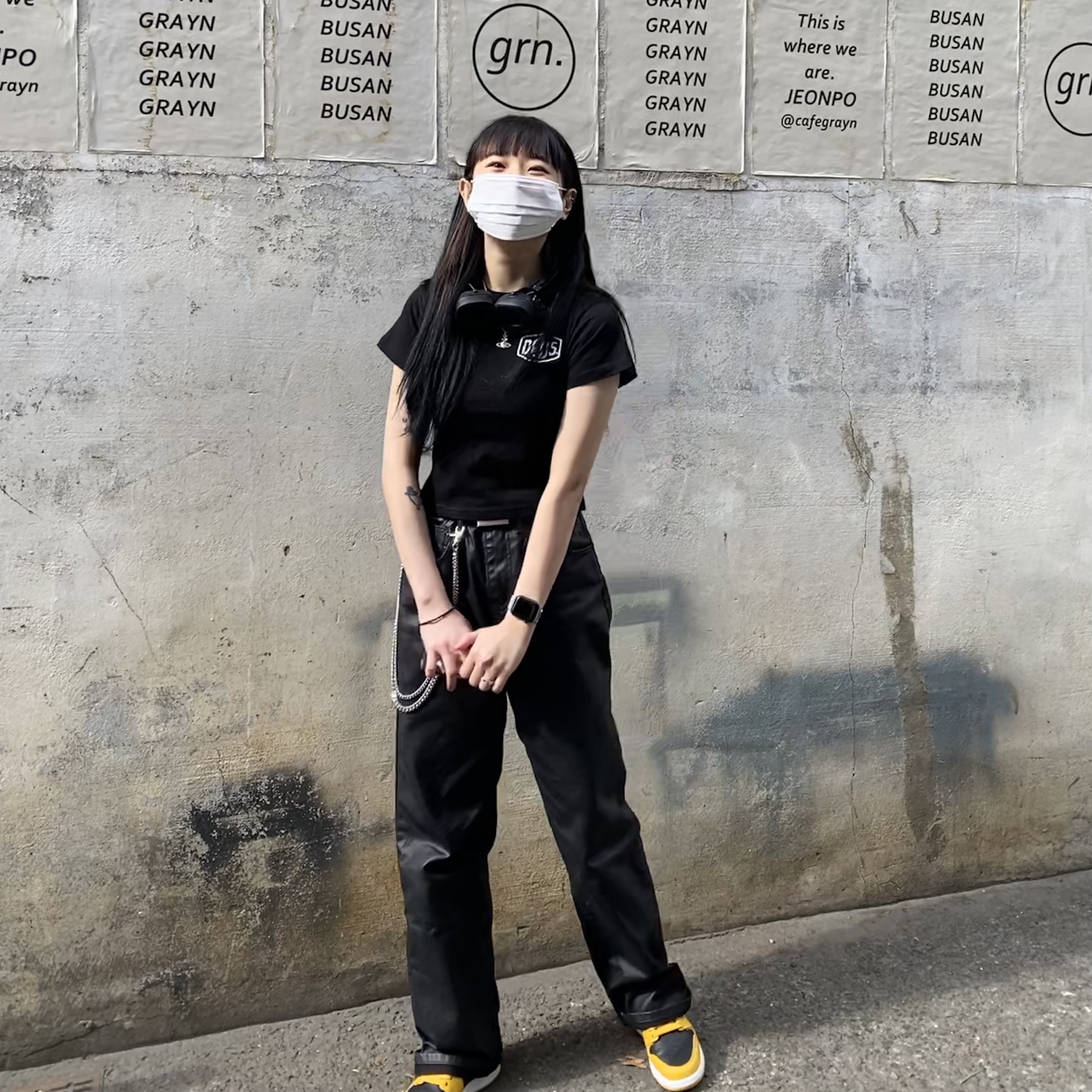 (GS) Jordan 1 Retro High OG Pollen 착용 스타일 - 2