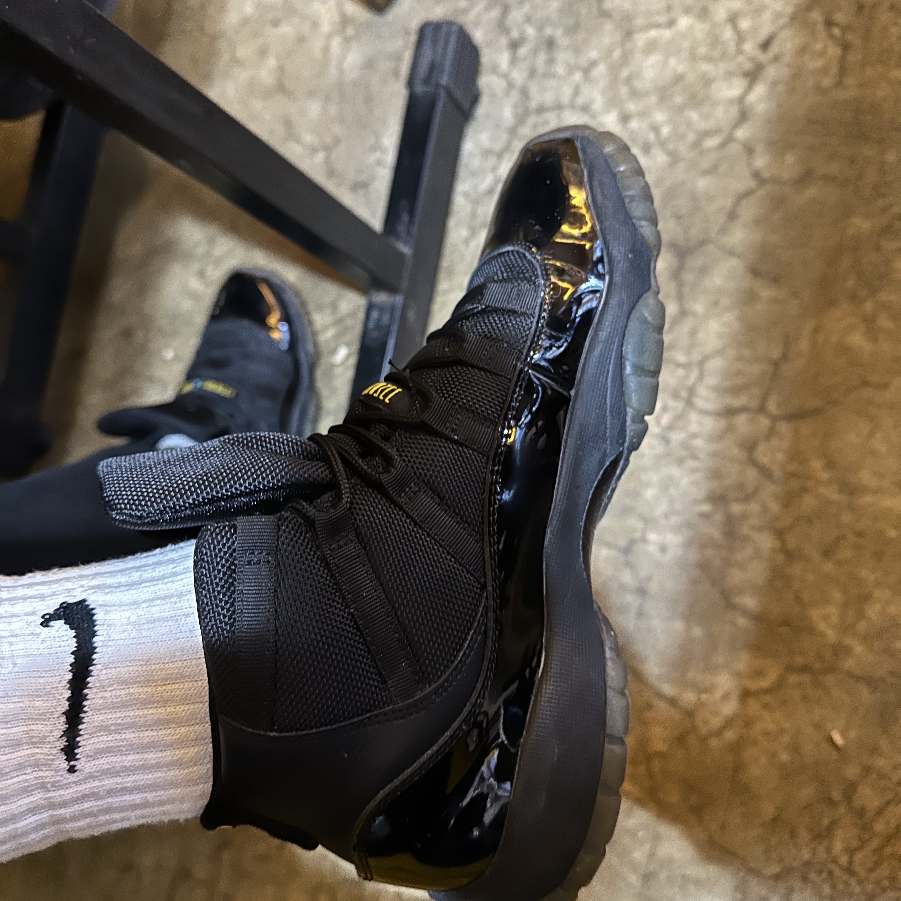 Jordan 11 Retro Gamma Blue 착용 스타일