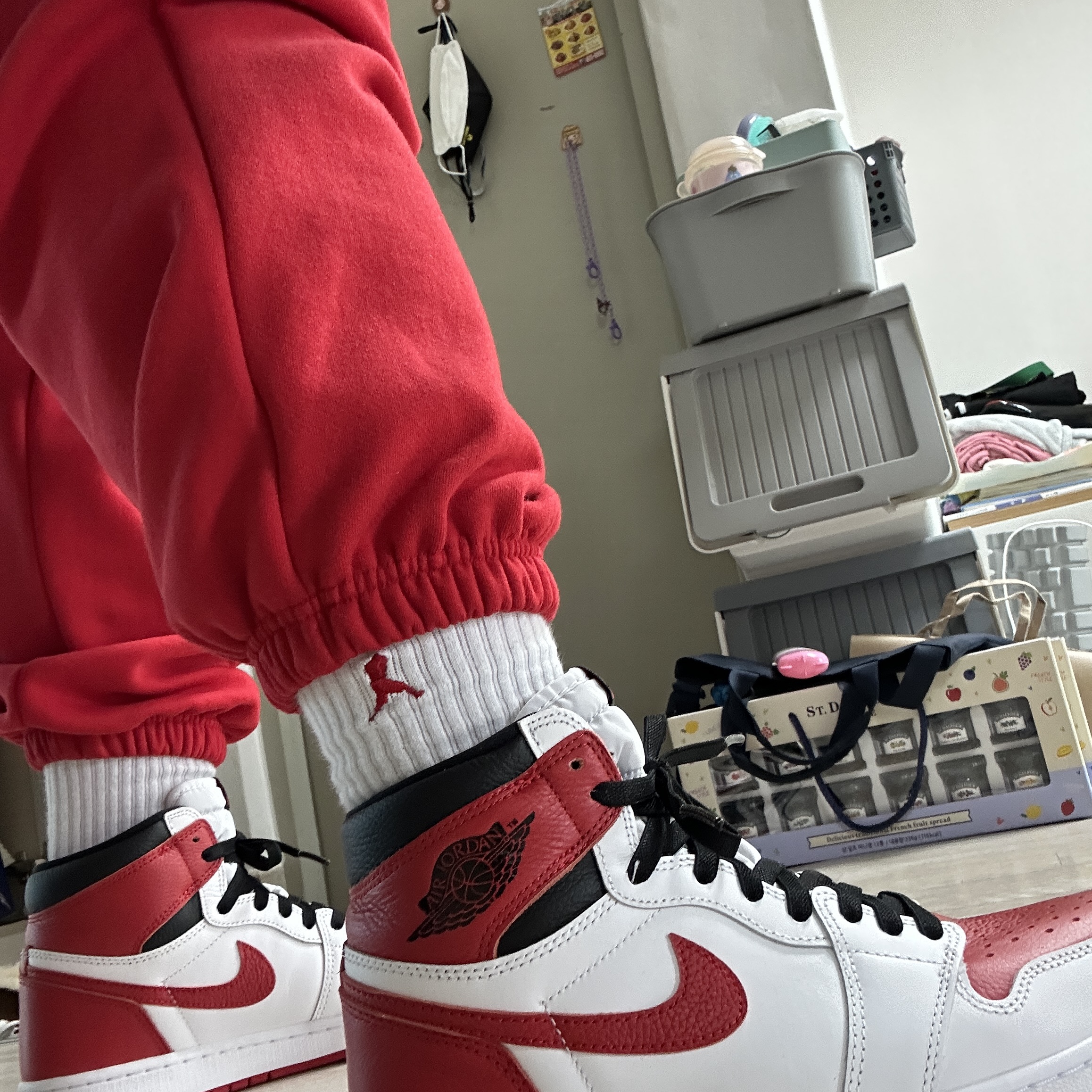 Jordan 1 Retro High OG Heritage 착용 스타일