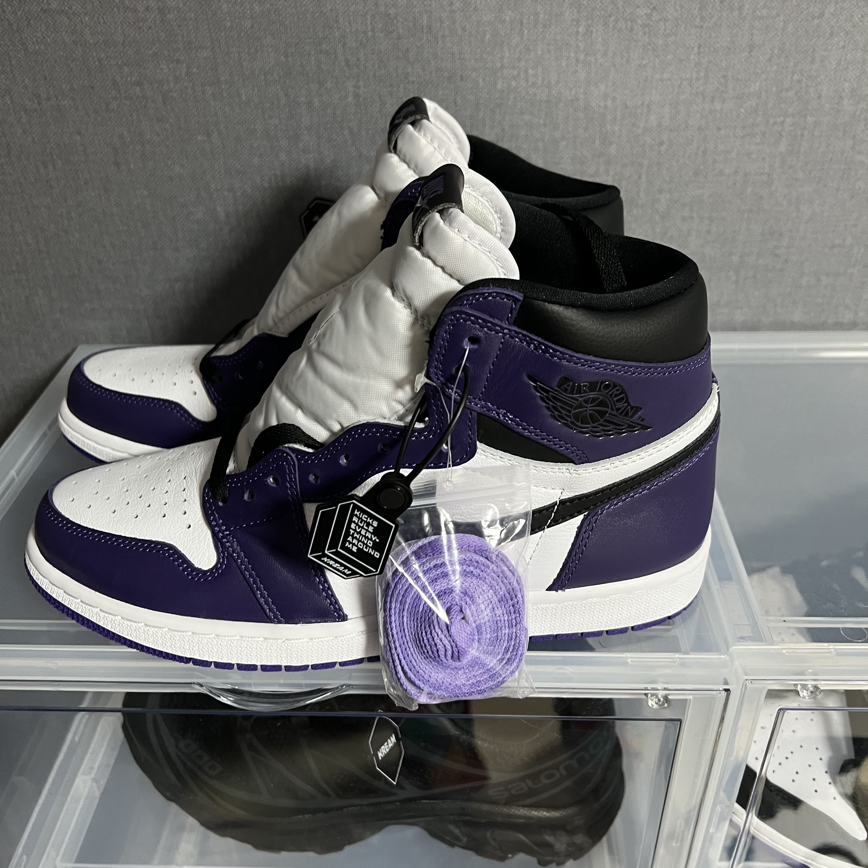 Jordan 1 Retro High OG Court Purple 2020 착용 스타일
