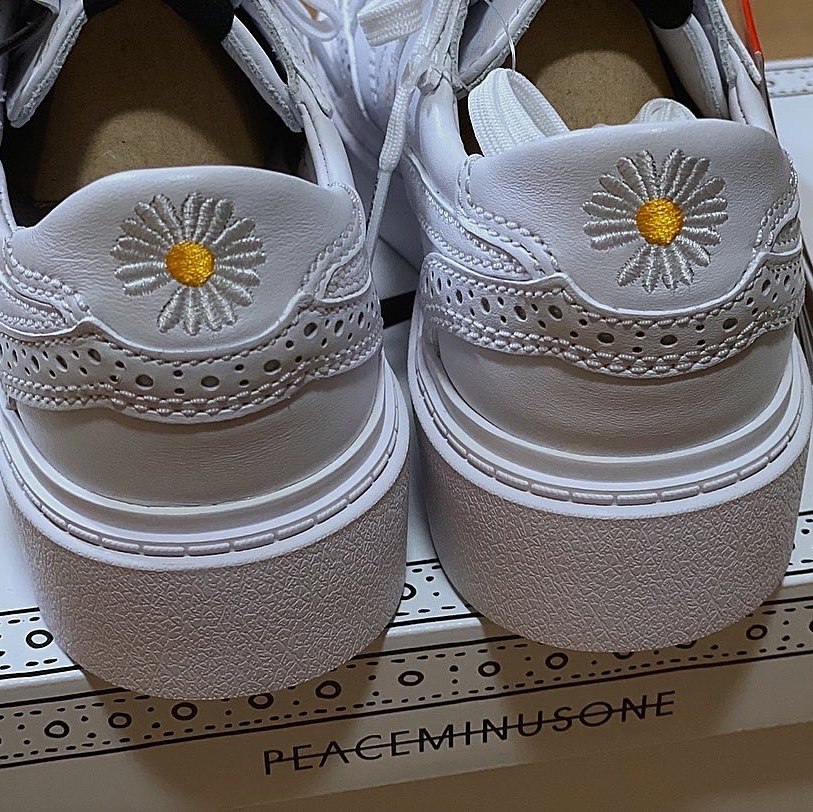 Nike x Peaceminusone Kwondo1 White 착용 스타일 - 1
