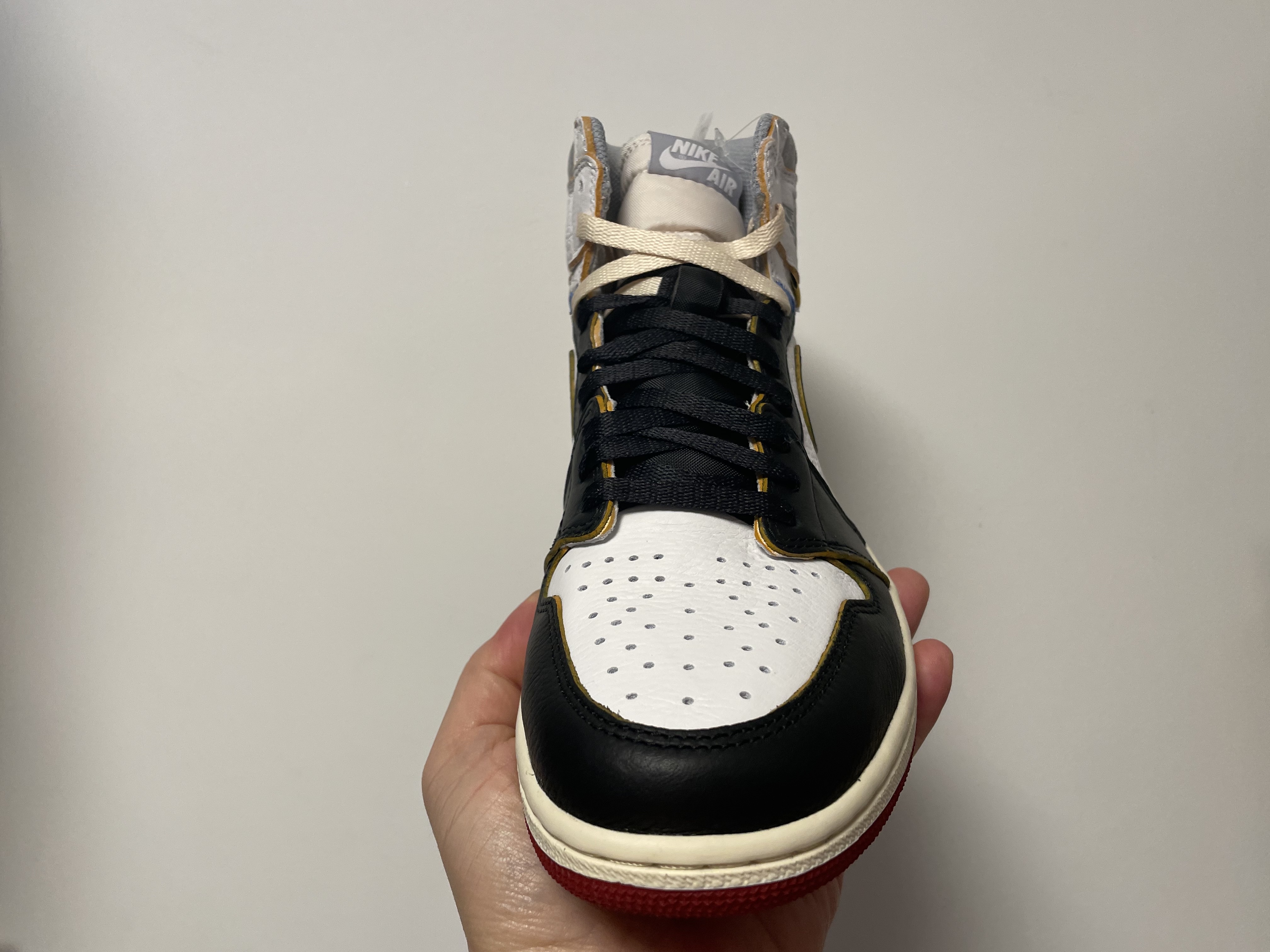 Jordan 1 x Union Retro High Black Toe 착용 스타일 - 4