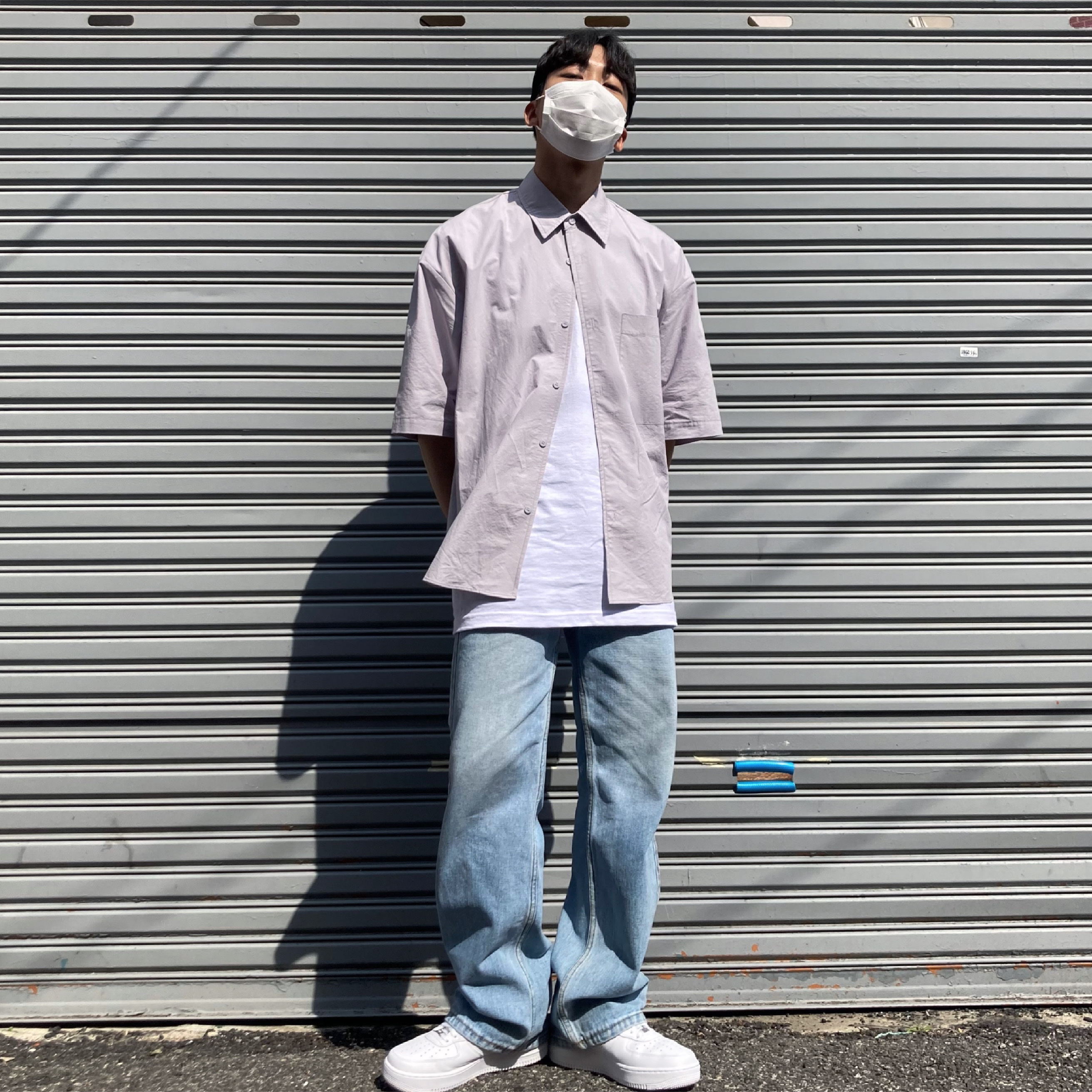 Nike Air Force 1 '07 Low White 착용 스타일