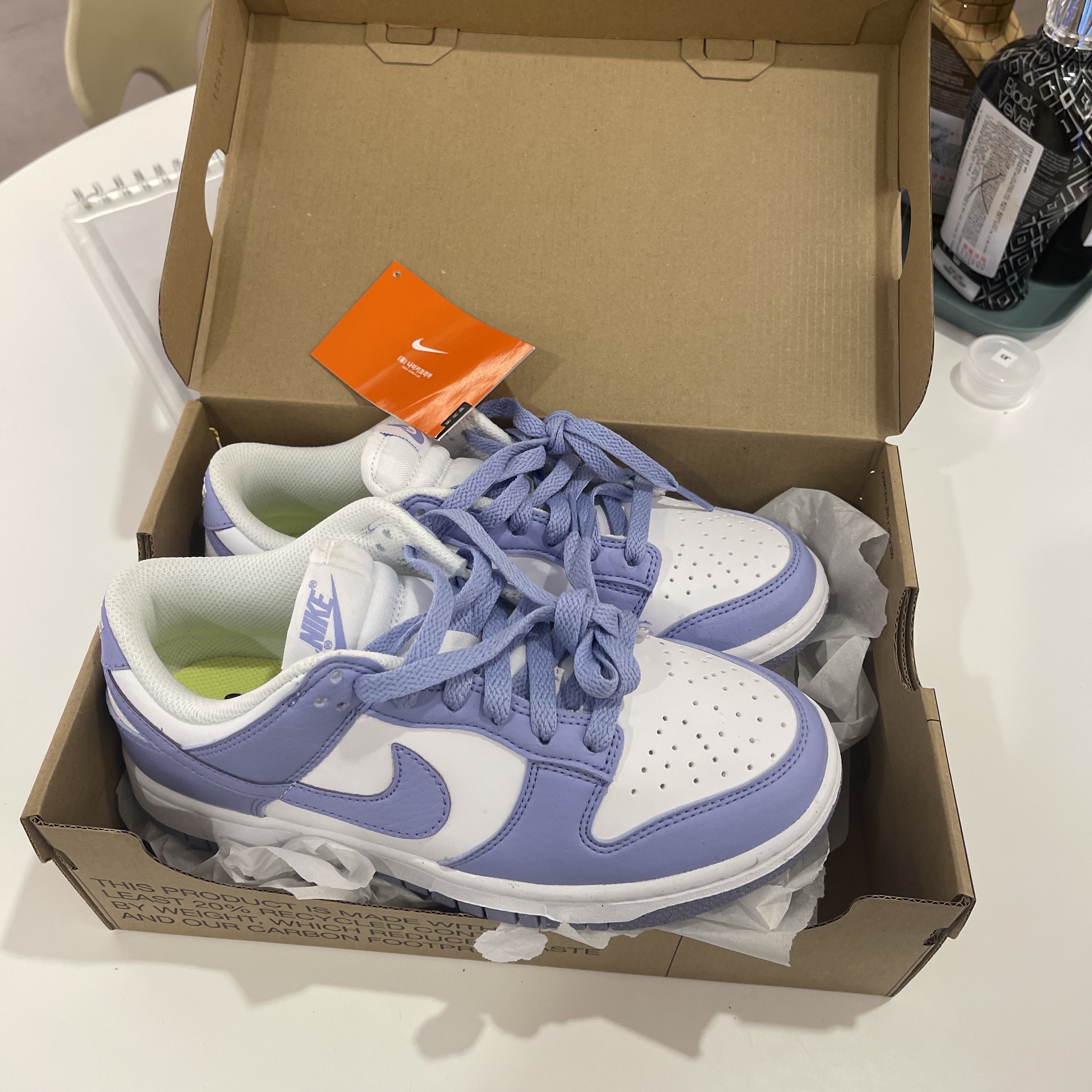 (W) Nike Dunk Low Next Nature Lilac 착용 스타일