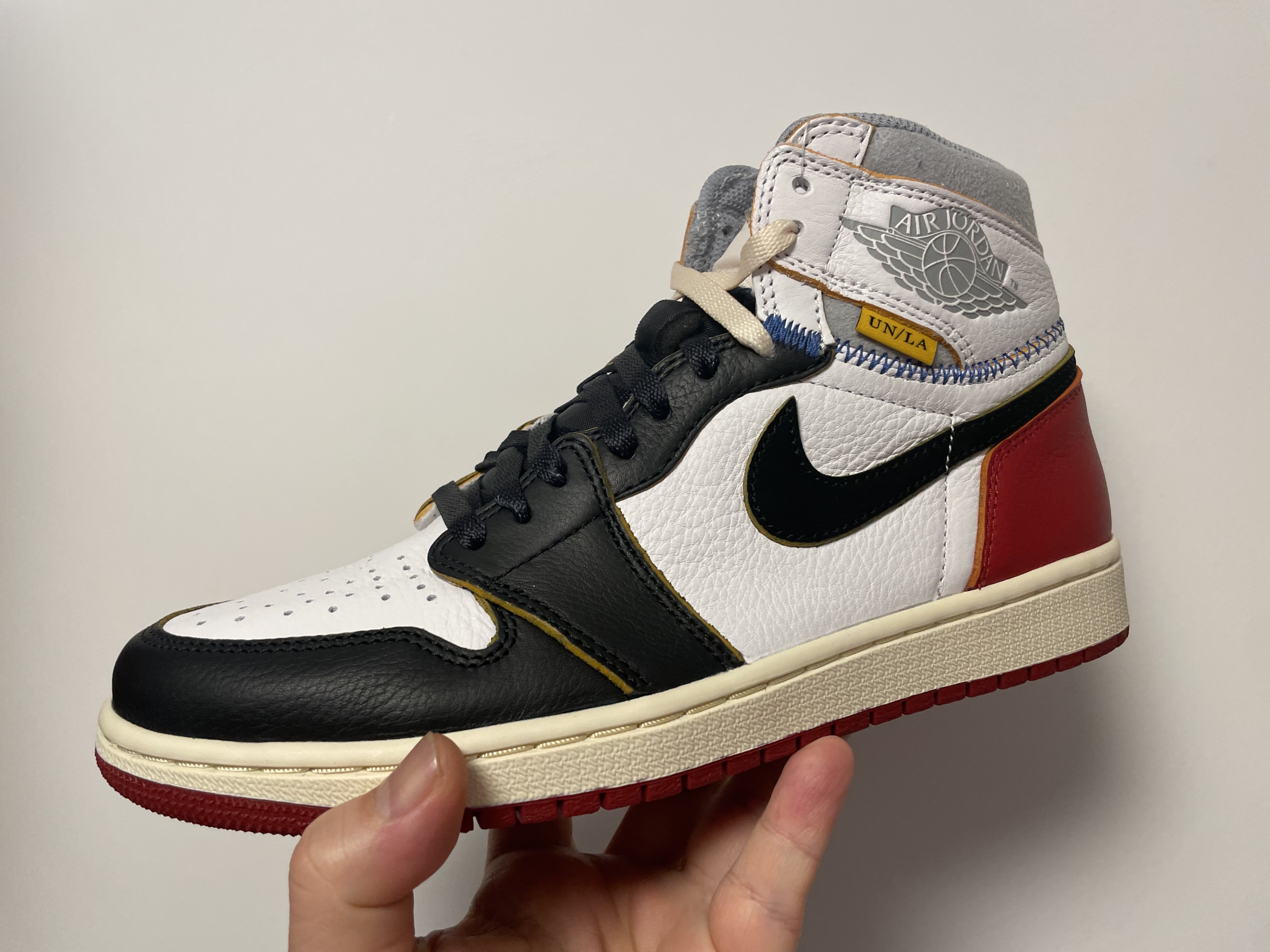Jordan 1 x Union Retro High Black Toe 착용 스타일 - 1