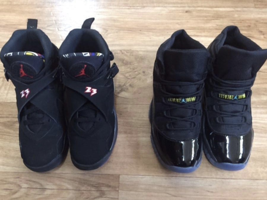 Jordan 8 Retro Playoffs 2013 착용 스타일