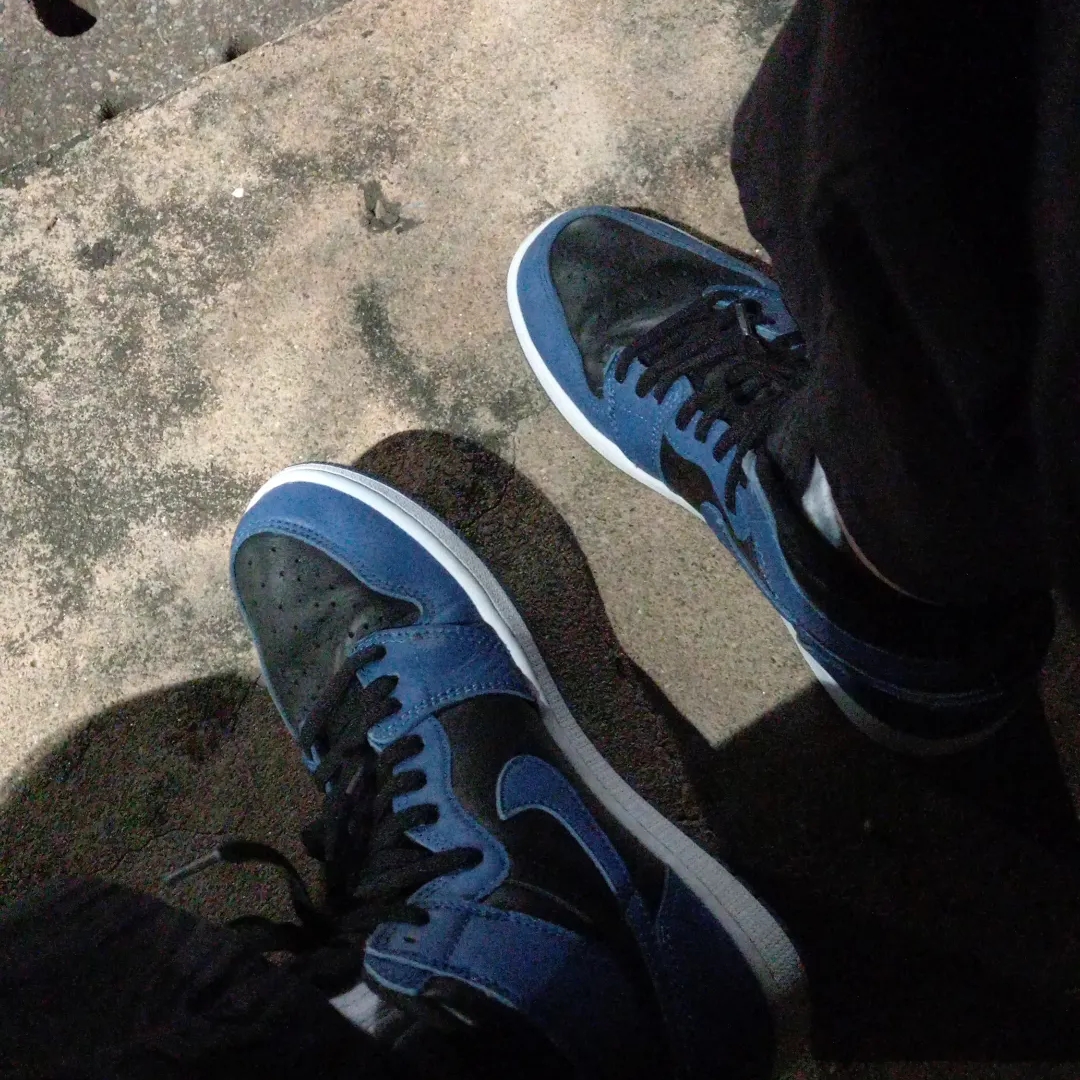 Jordan 1 Retro High OG Dark Marina Blue 착용 스타일