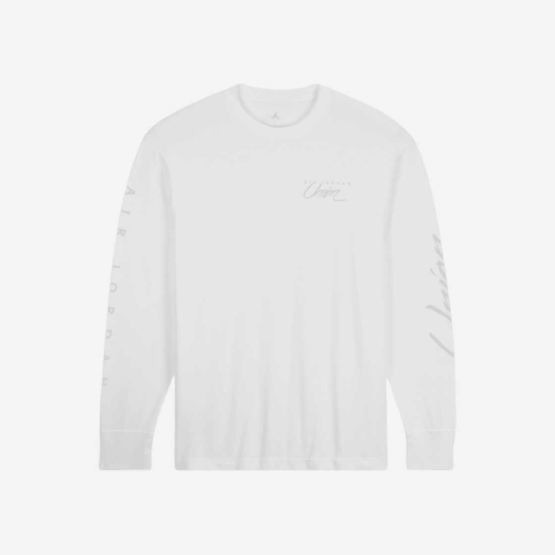 Jordan x Union Long Sleeve T-Shirt White - US/EU 상세 이미지 1