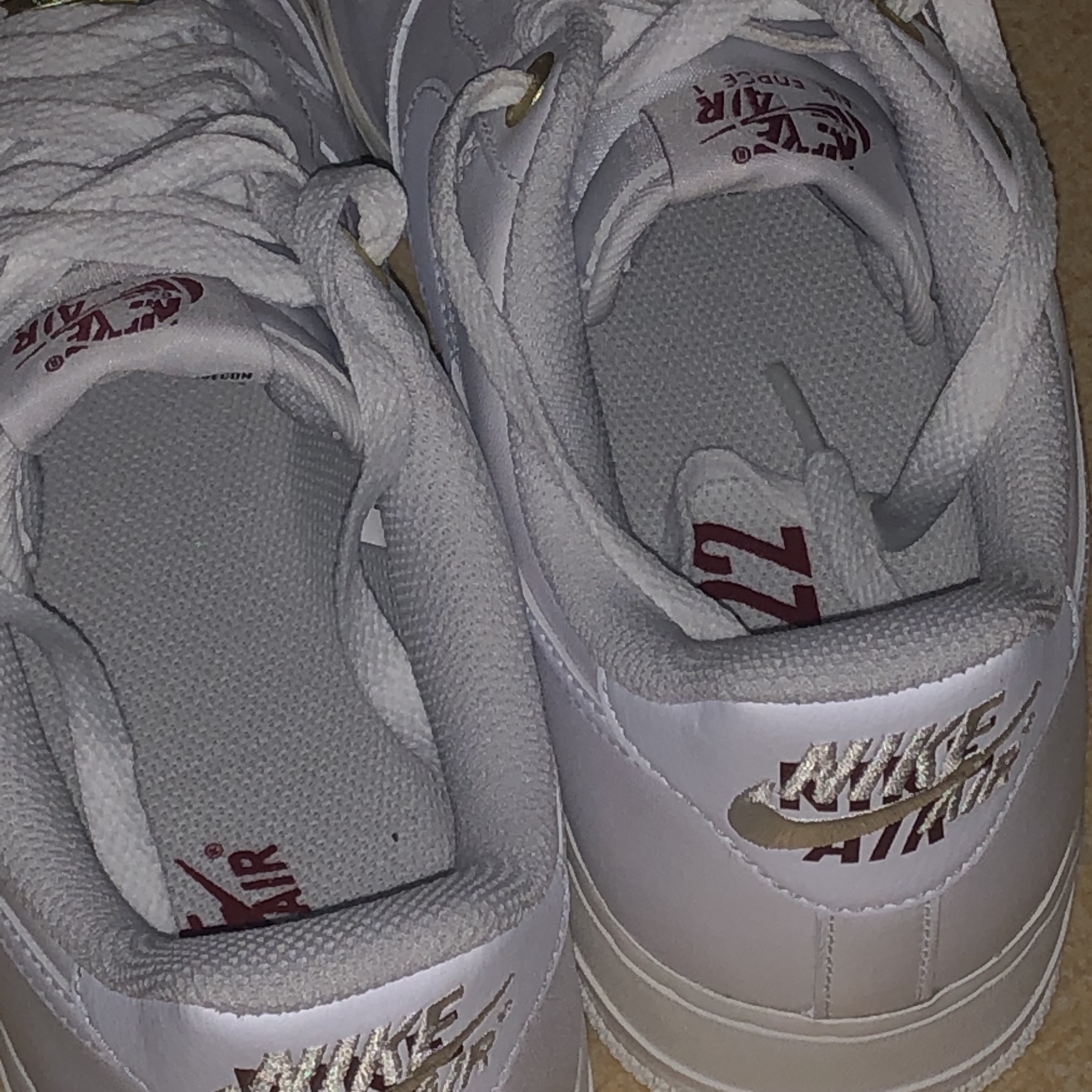 Nike Air Force 1 '07 PRM 40th Anniversary Join Forces White 착용 스타일 - 2