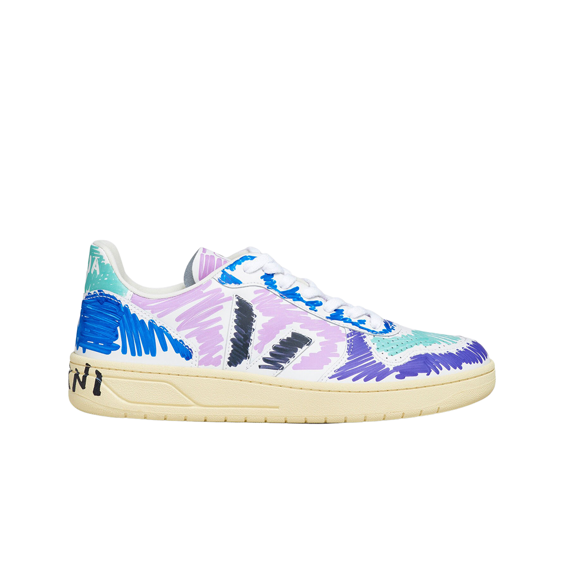 (W) 마르니 x 베자 V-10 다크 바이올렛((W) Marni x Veja V-10 Dark Violet)