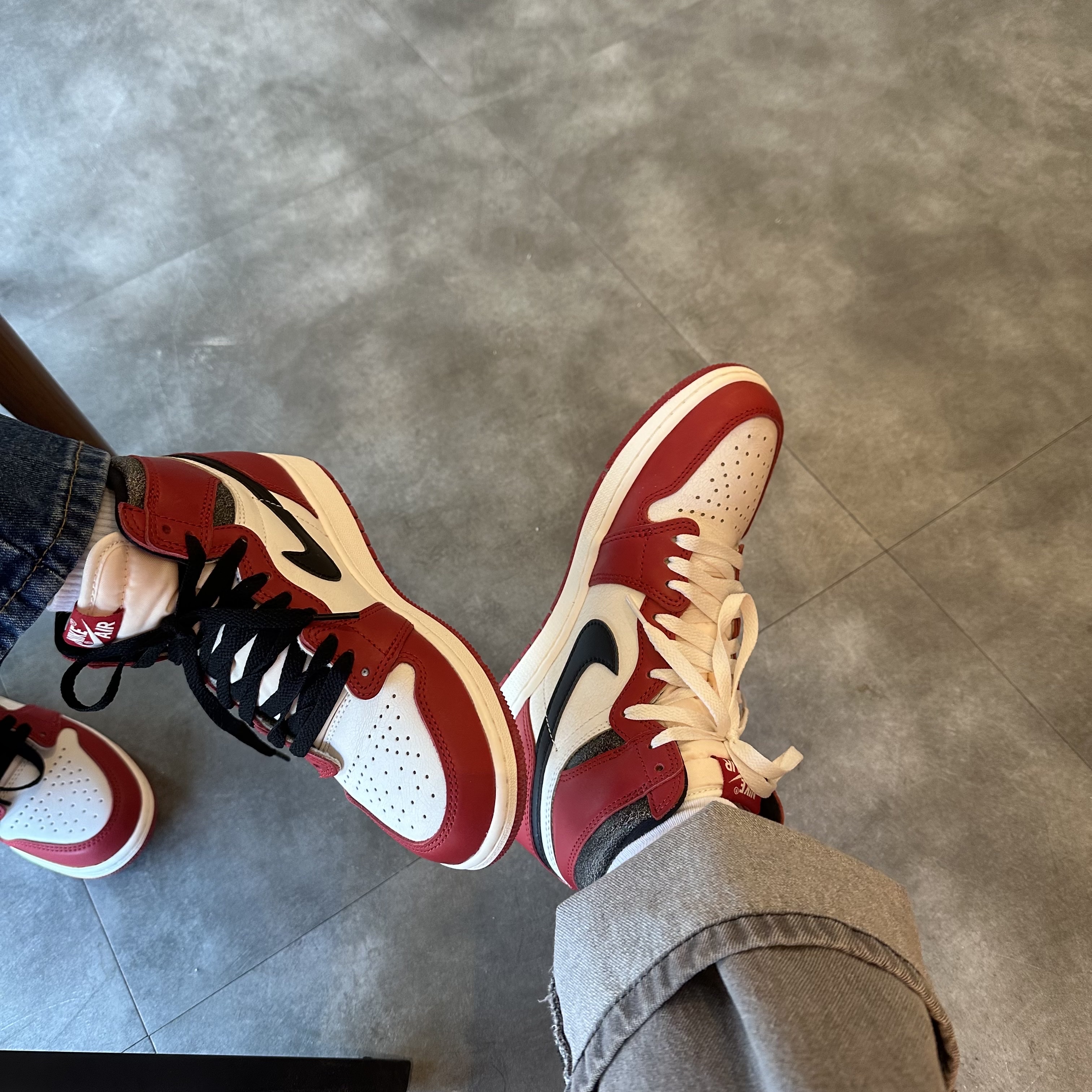 Jordan 1 Retro High OG Stealth, Jordan 1 Retro High OG Chicago 2022 착용 스타일 - 4