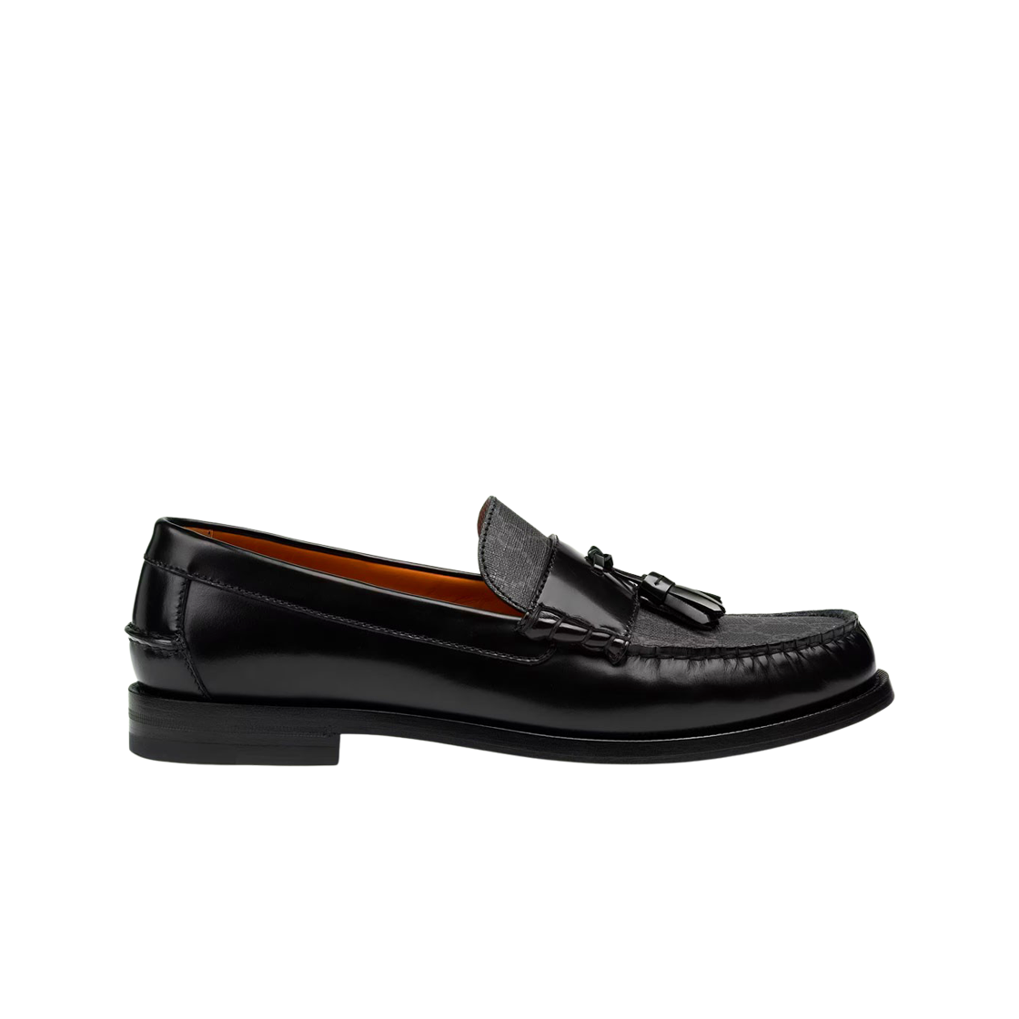 구찌 GG 레더 태슬 로퍼 블랙(Gucci GG Leather Loafer with Tassel Black) - 1