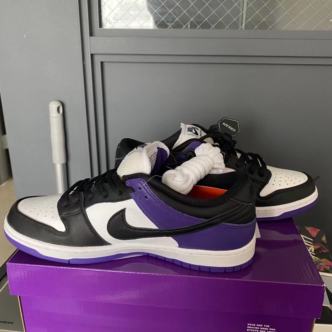Nike SB Dunk Low Pro Court Purple 착용 스타일
