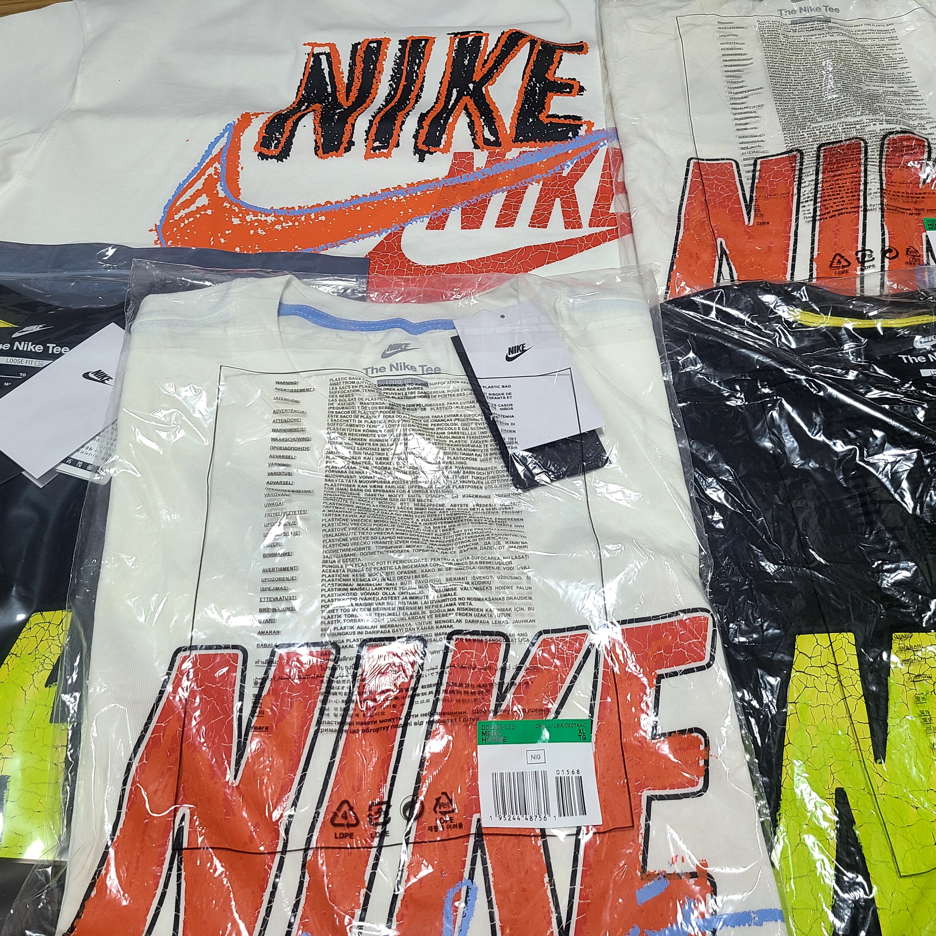 Nike M NRG Dunk '85 T-Shirt Sail - US/EU 착용 스타일