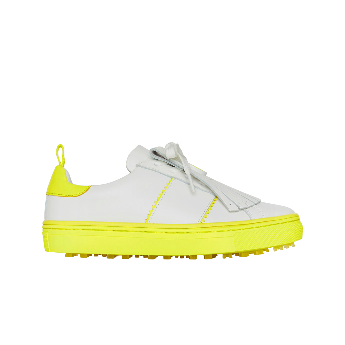 (W) 지포어 콘트라스트 악센트 킬티 더프 골프 슈즈 솔라((W) G/Fore Contrast Accent Kiltie Durf Golf Shoes Solar)