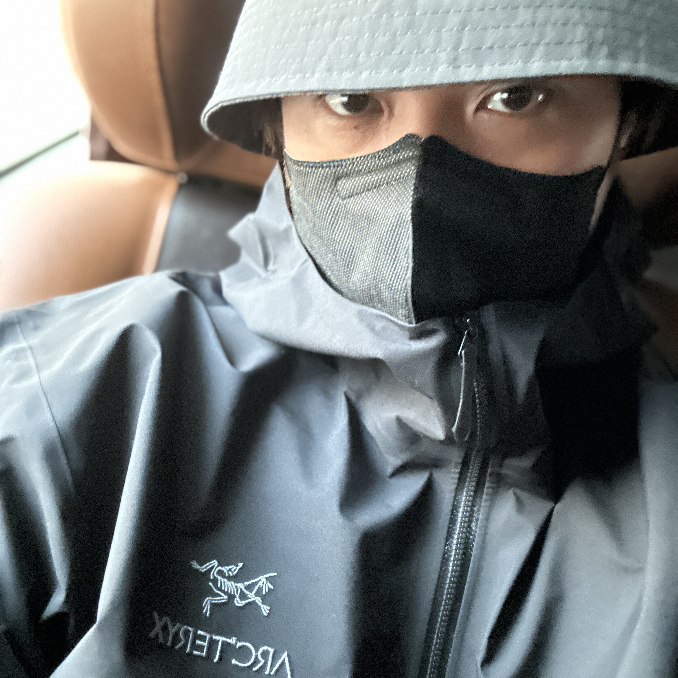 Arc'teryx Beta Jacket Black 착용 스타일