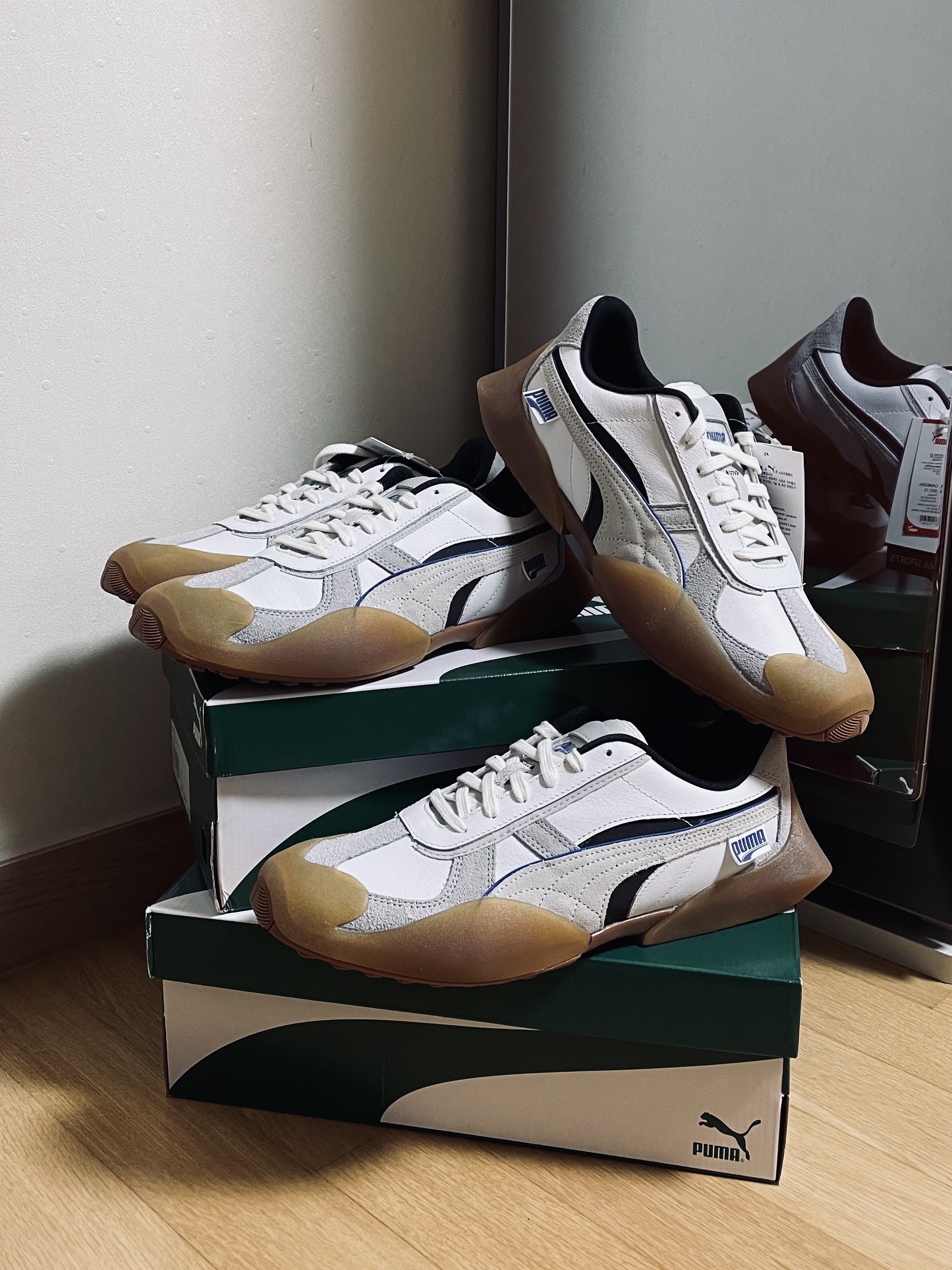 Puma x Ader Error Vaderon White 착용 스타일