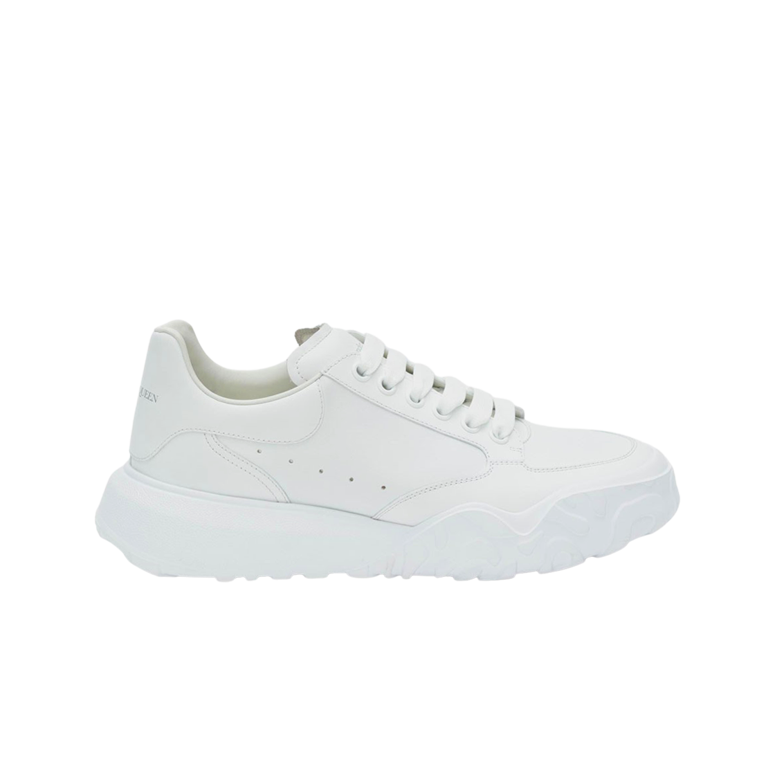 634619WIA989000 Alexander McQueen Court Trainer White