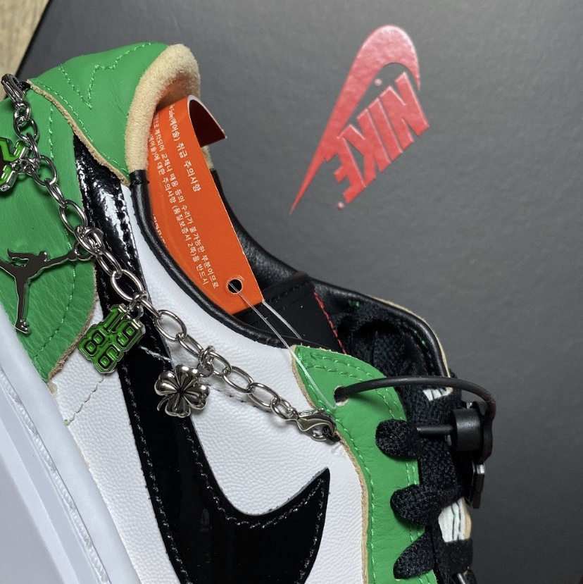 (W) Jordan 1 Elevate Low SE Lucky Green 착용 스타일