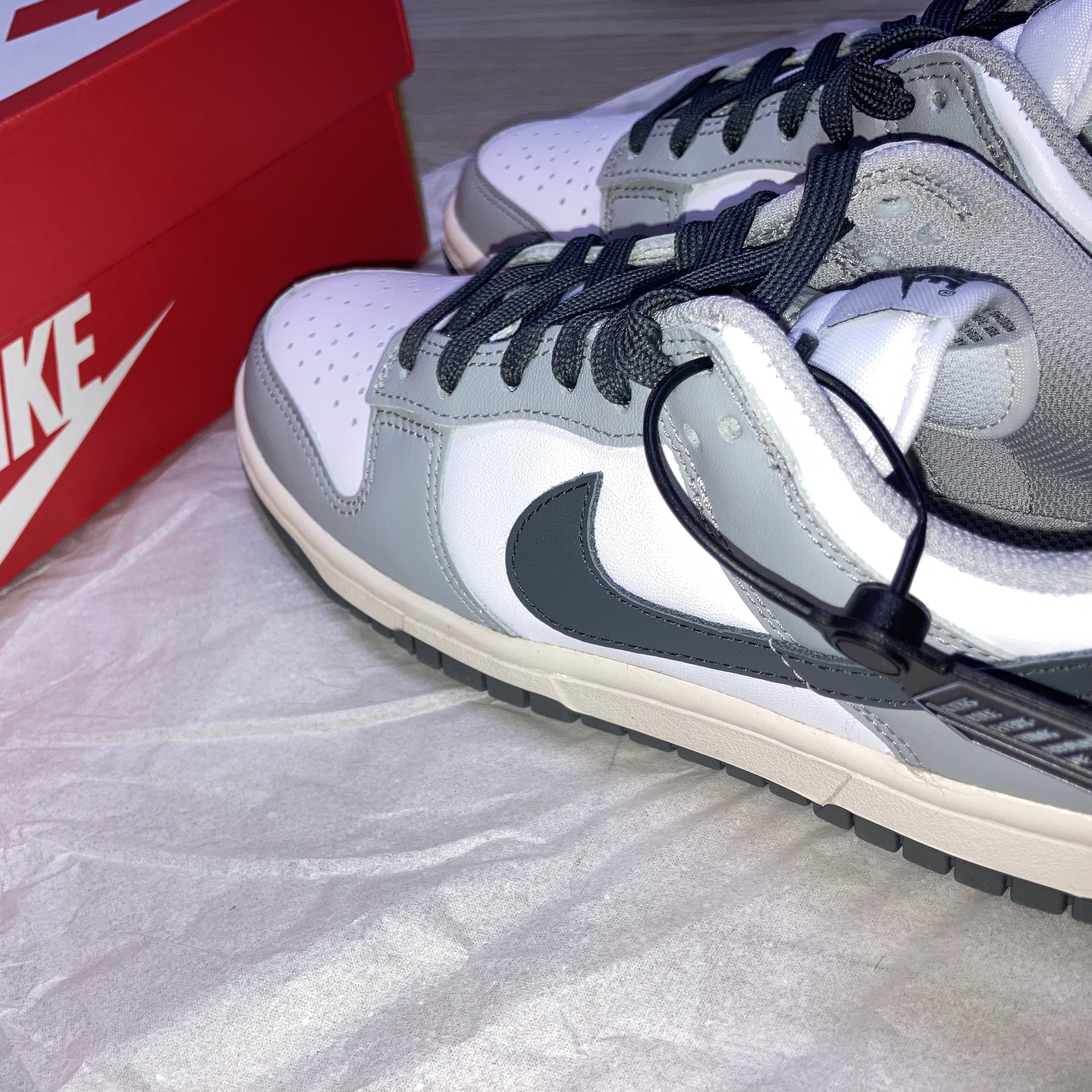 (W) Nike Dunk Low Light Smoke Grey 착용 스타일
