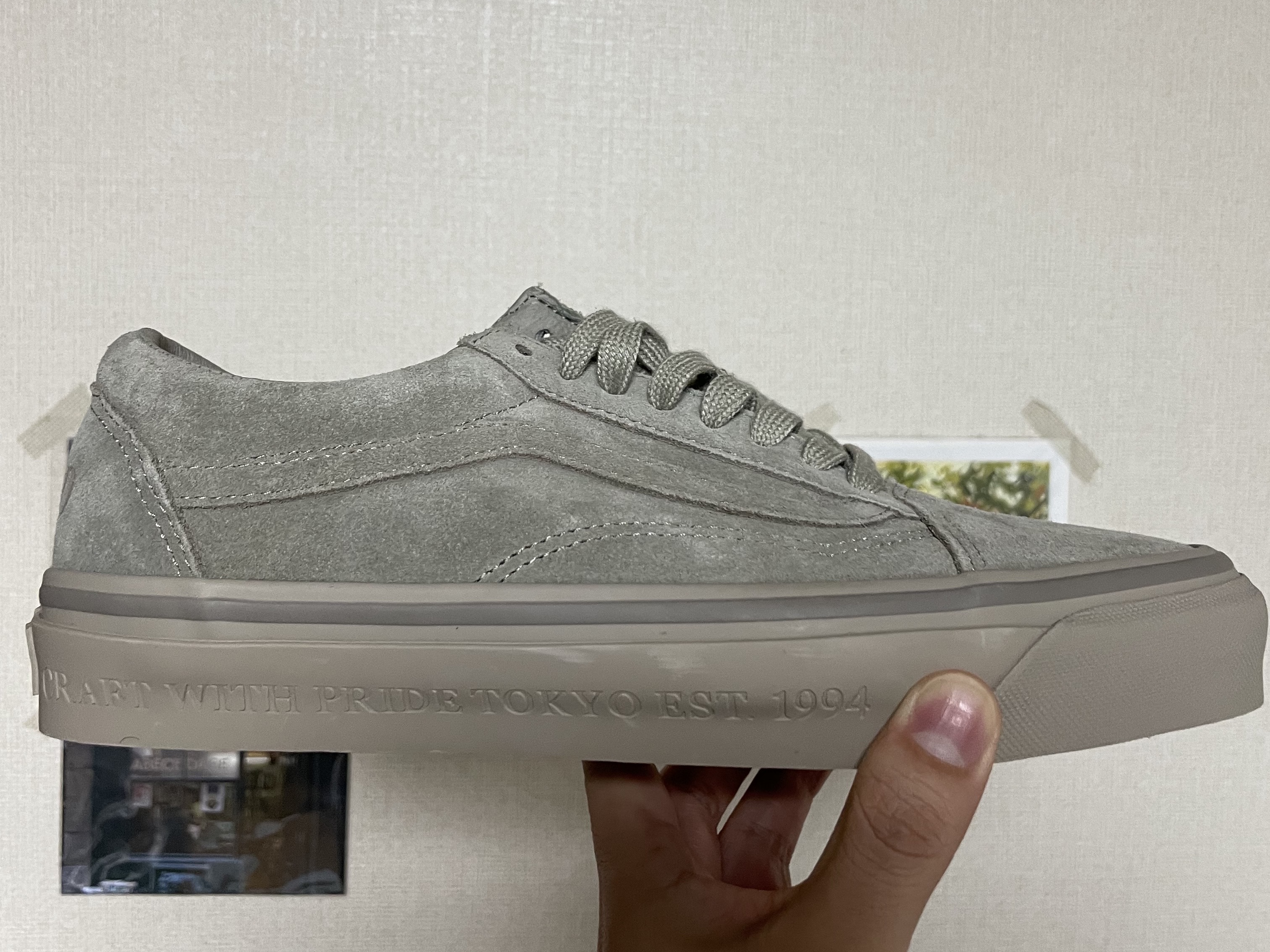 Vans x Neighborhood Old Skool 36 DX Grey 착용 스타일