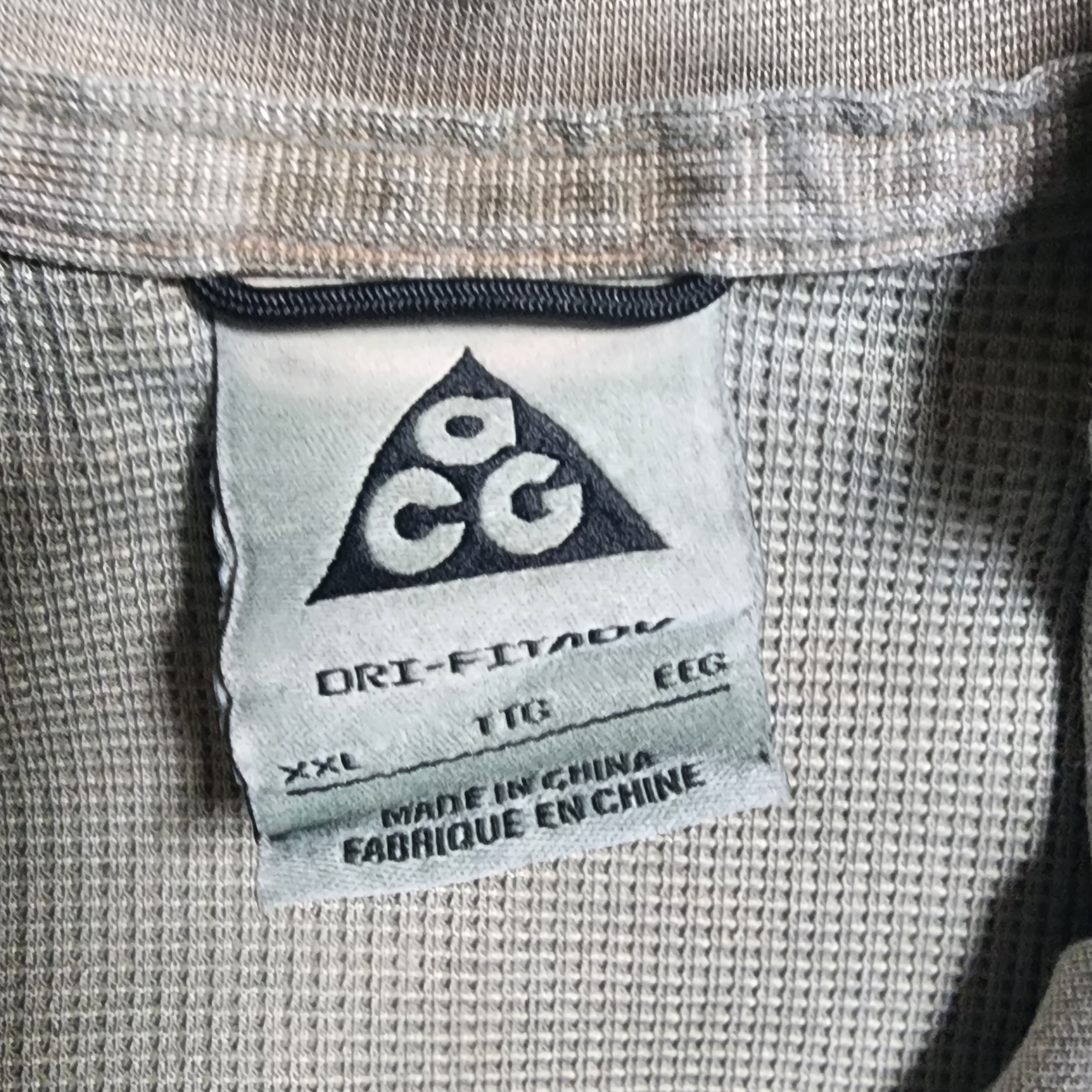 Nike NRG Dri-Fit ACG ADV Steeple Rock Half Zip Base Layer Cargo Khaki - Asia 착용 스타일 - 5