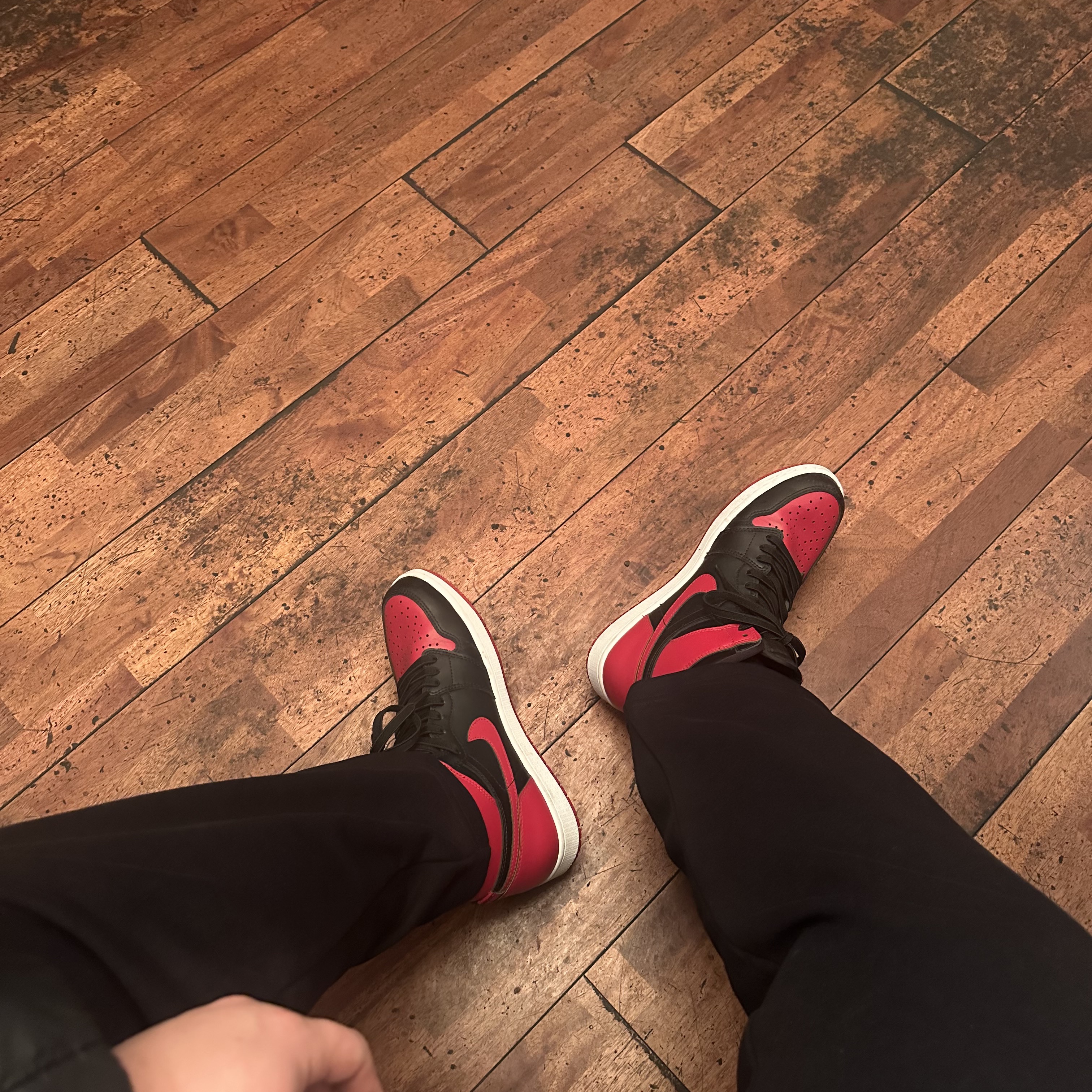 Jordan 1 Retro High OG Bred Banned 2016 착용 스타일