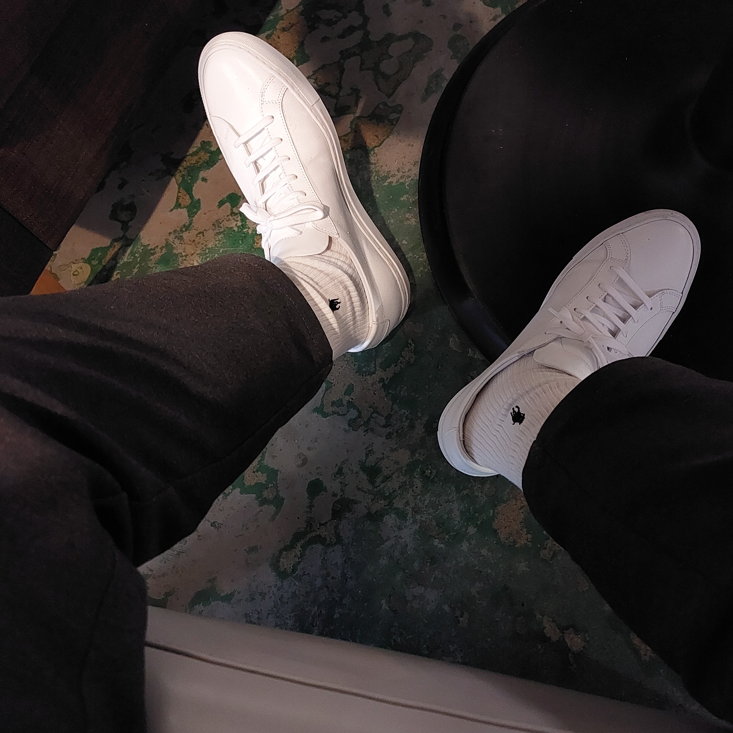 Common Projects Original Achilles Low White 착용 스타일