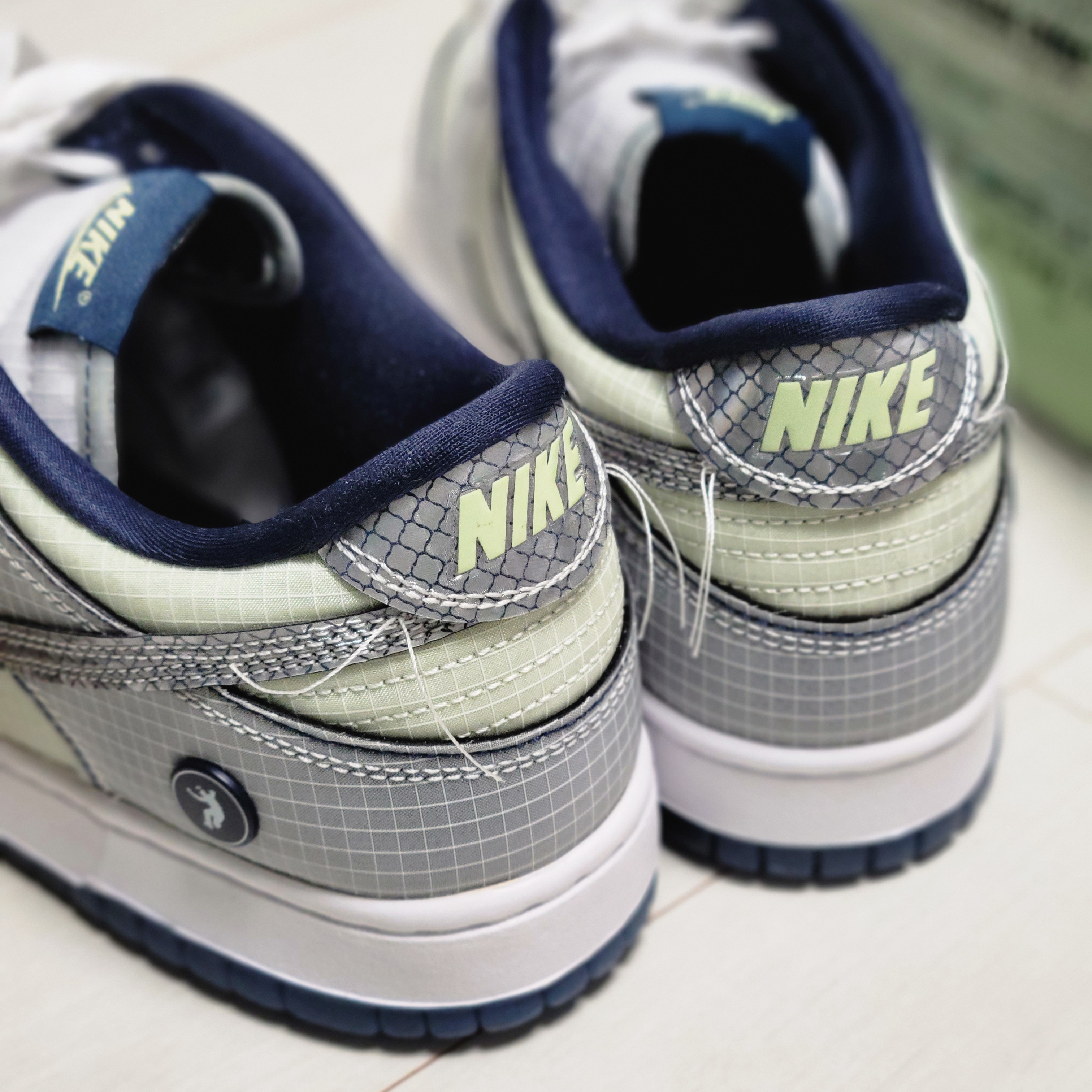 Nike x Union Dunk Low Passport Pack Pistachio 착용 스타일 - 4
