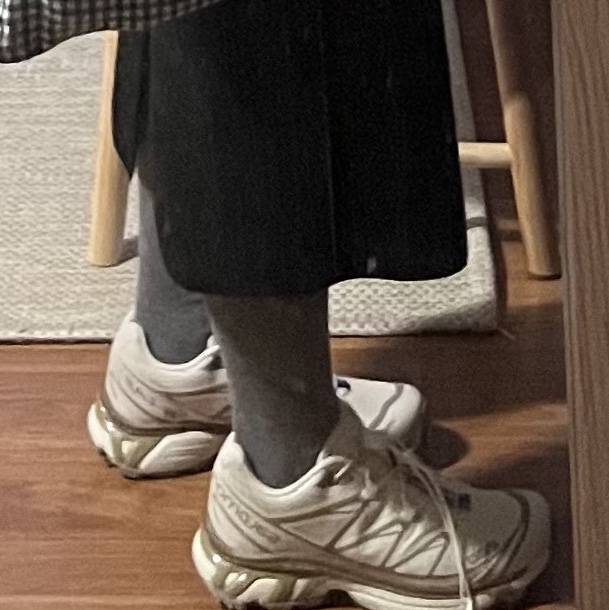 Salomon XT-6 Turtledove 착용 스타일 - 1