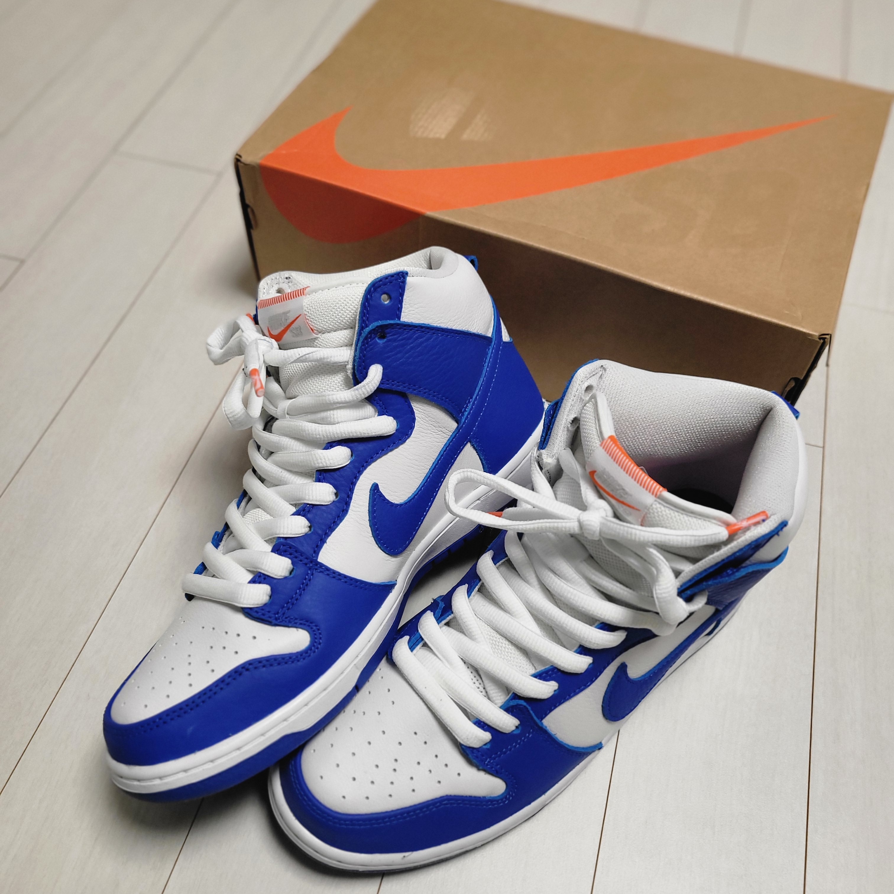 Nike SB Dunk High Pro ISO Kentucky 착용 스타일 - 1